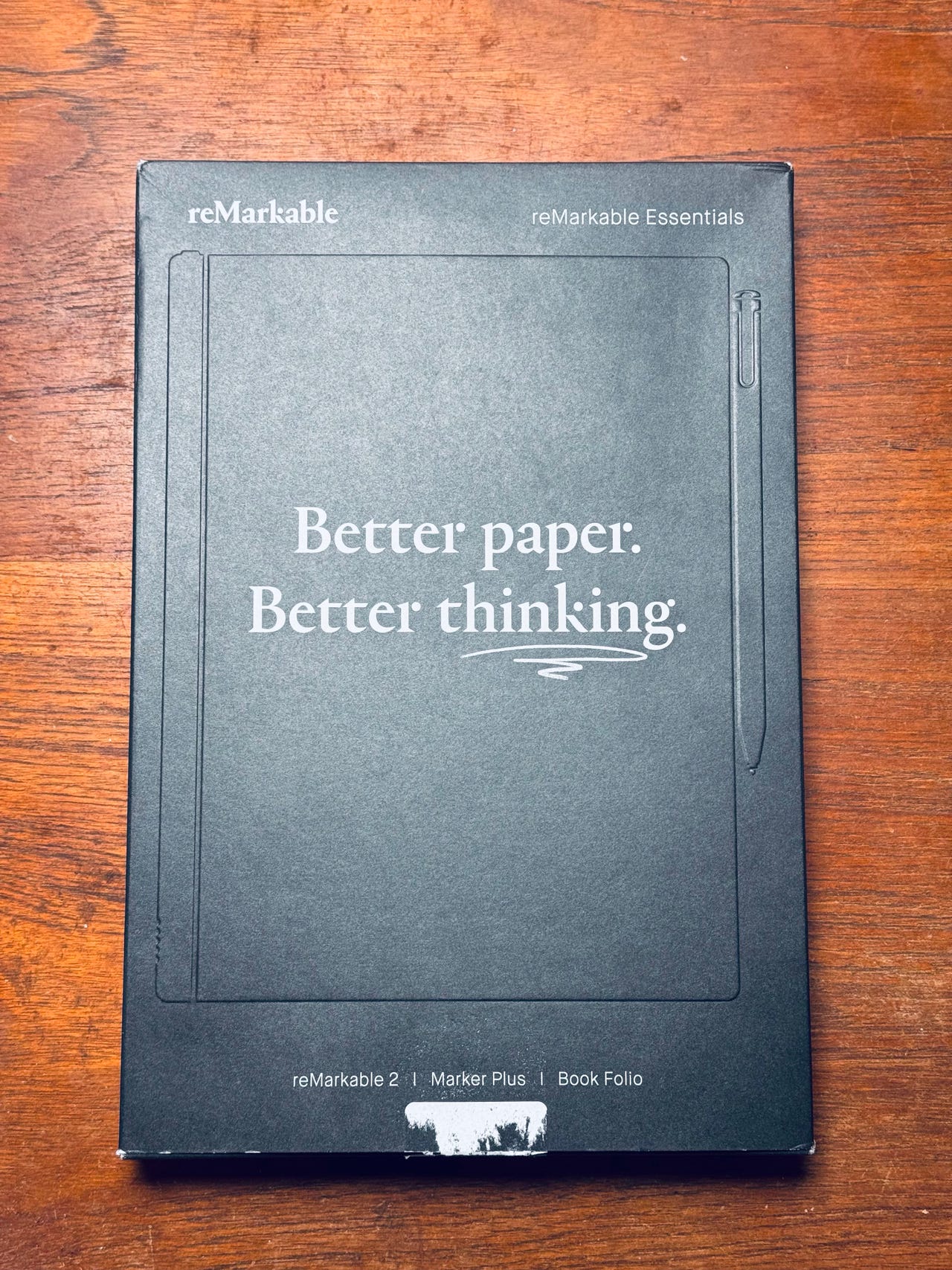 Remarkable 2 + Marker Plus + Book Folio (black premium leather) | Tori