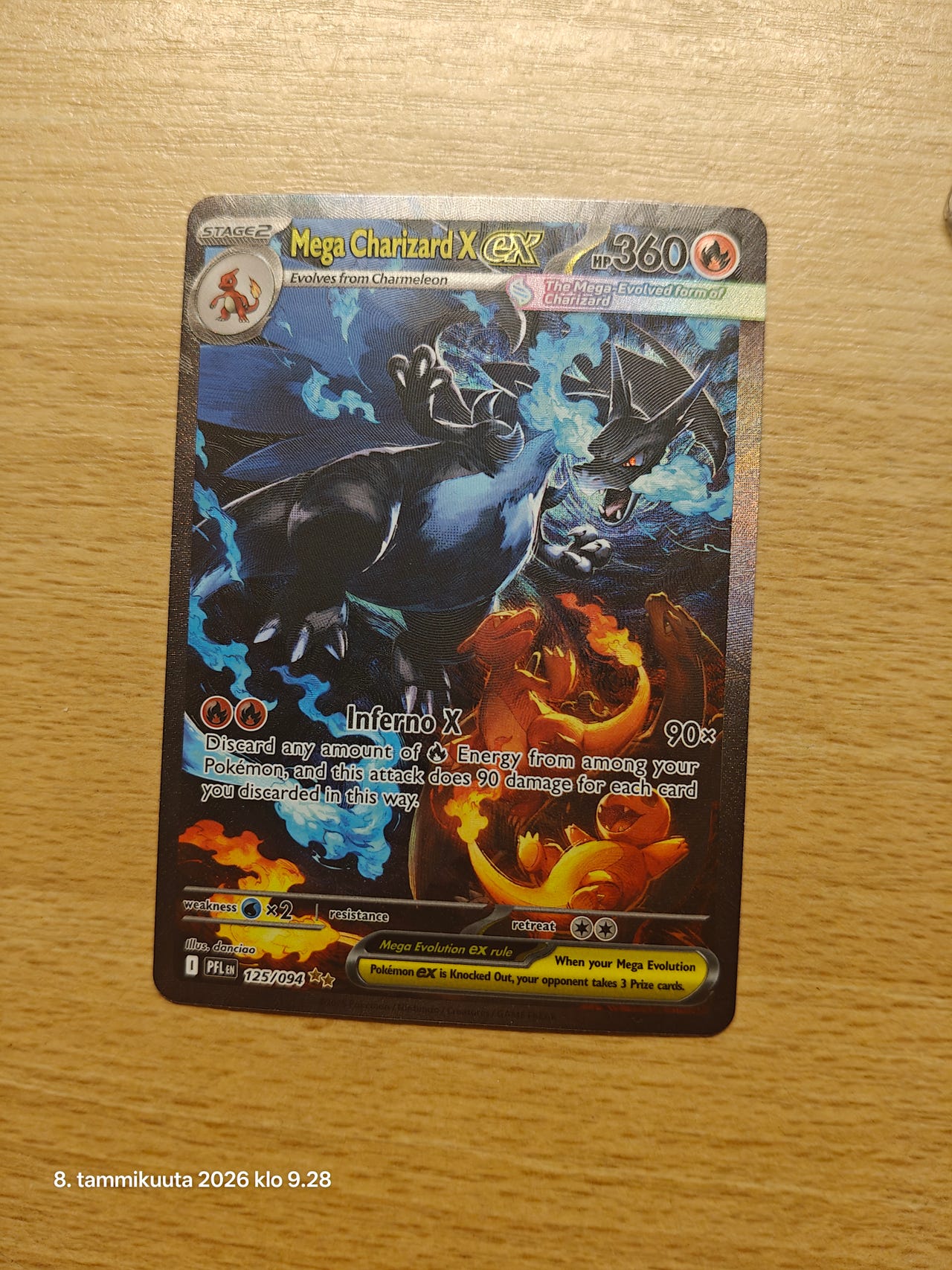 Mega Charizard X EX 125/094 | Tori