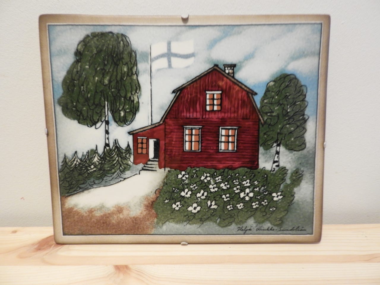 Arabia. HSL. Punainen tupa ja perunamaa | Tori