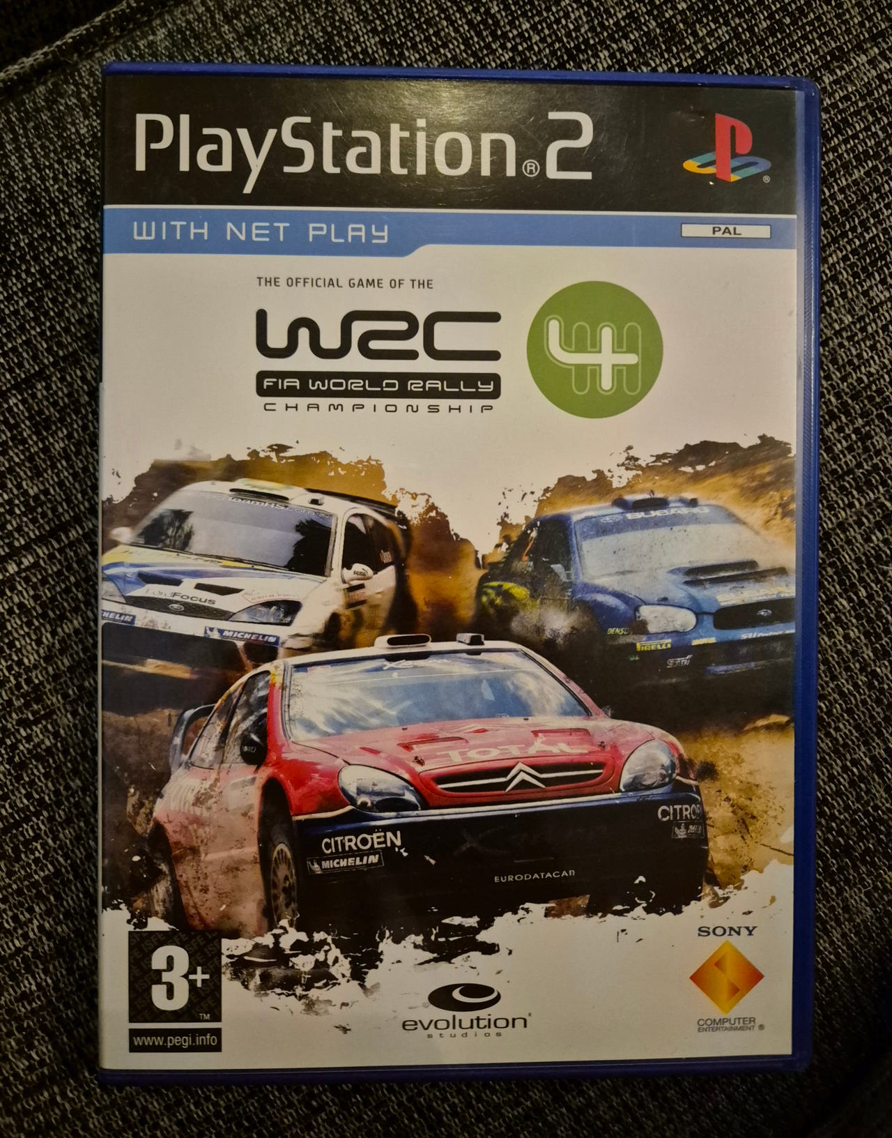 Jeu PS2 WRC 4 FIA World Rally Championship | Jaquette Seule En Bon état, Pour Collection