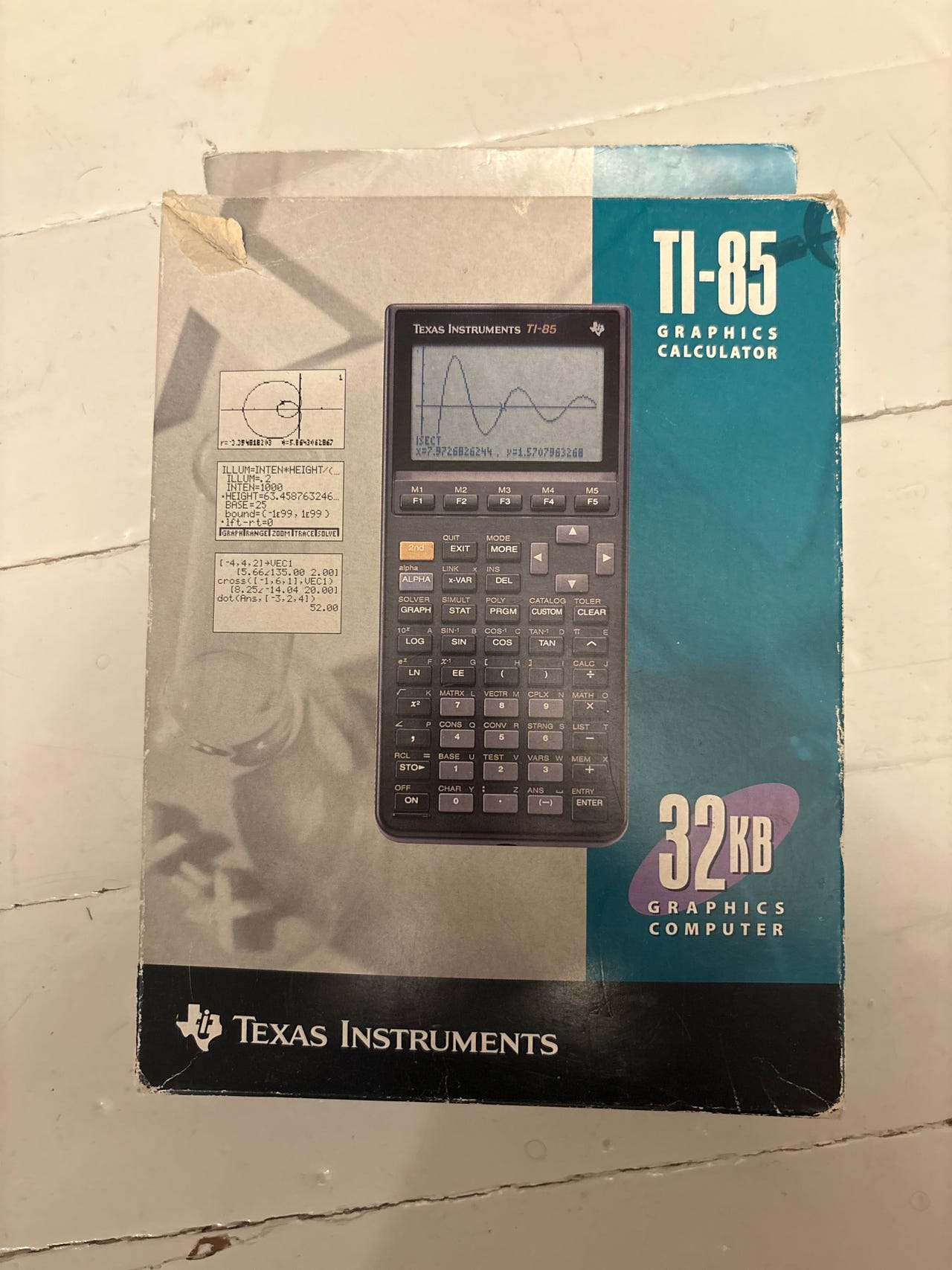 Texas Instruments TI-85 graafinen laskin 32KB | Tori
