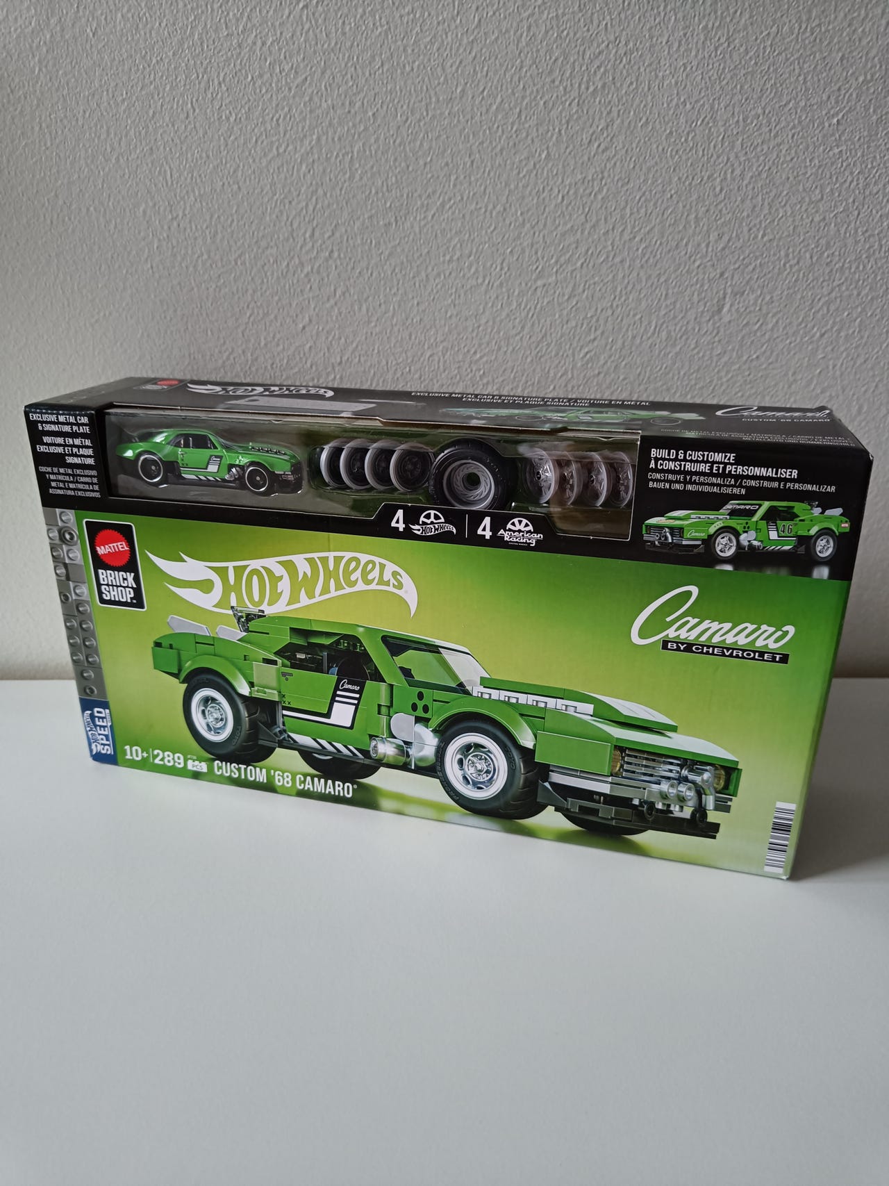 Mattel Brick Shop Hot Wheels auto 68 Camaro | Tori