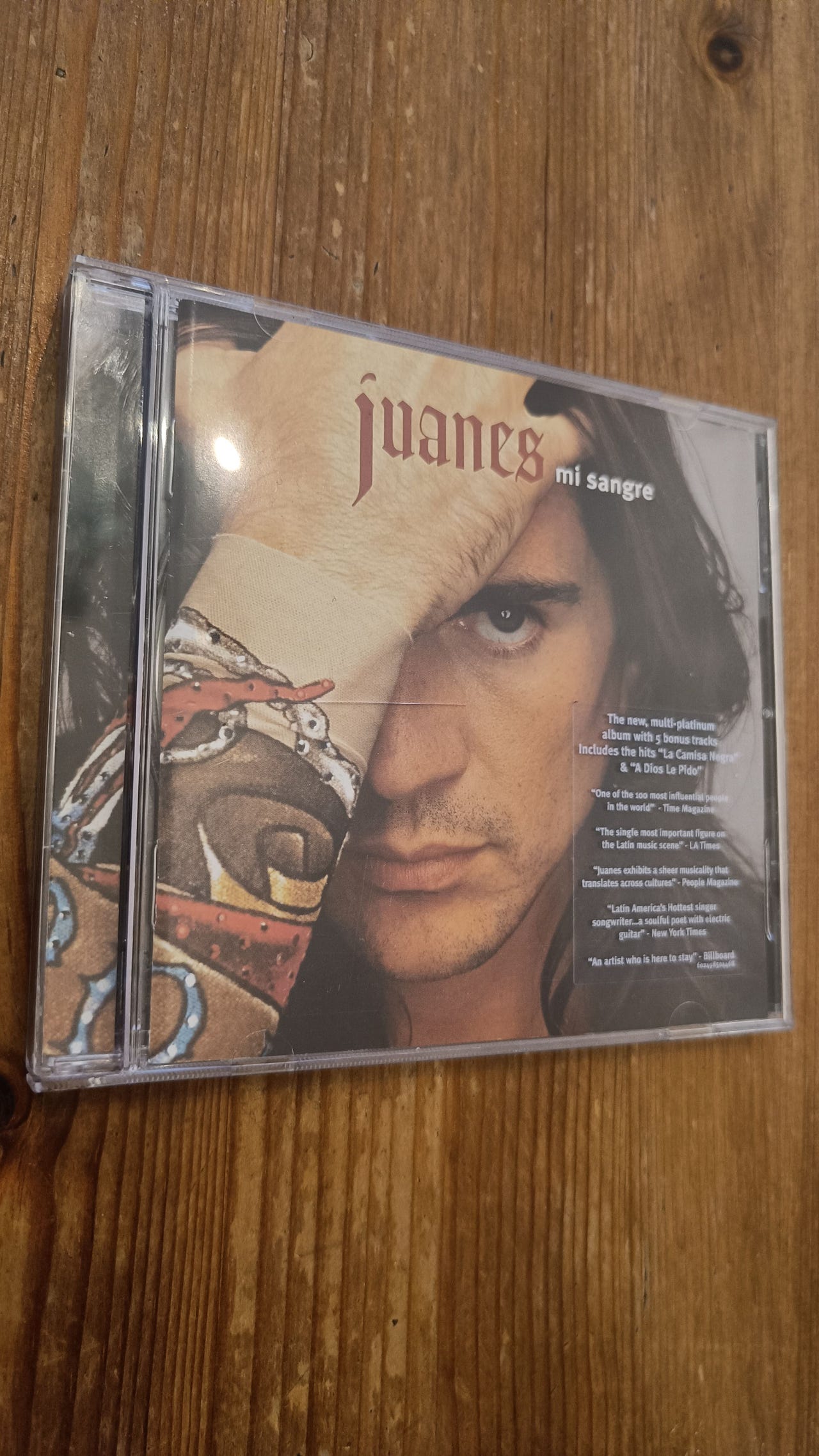 Juanes Mi Sangre CD-levy
