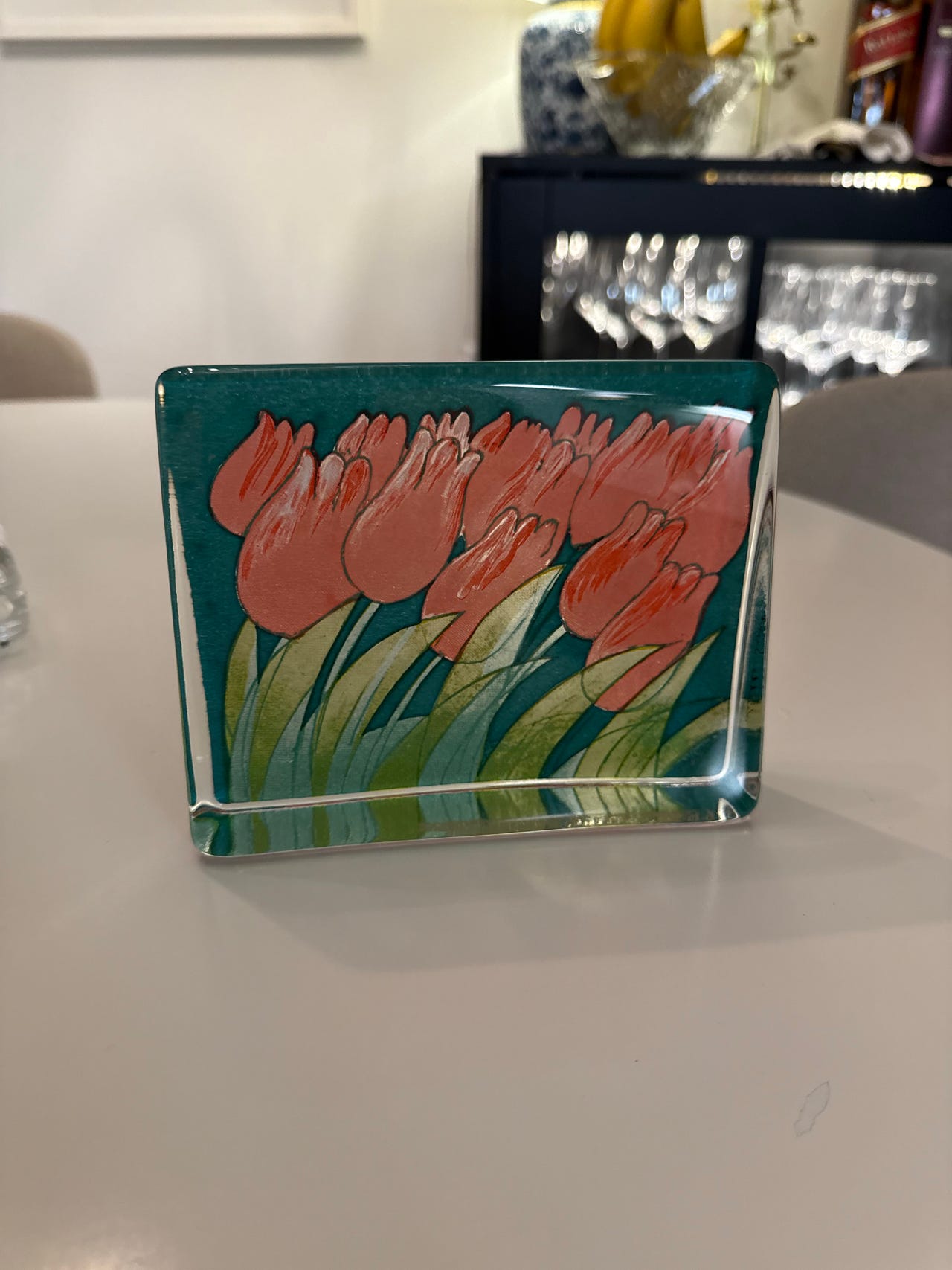 Iittala Tapio Wirkkala lasiveistos tulppaanit