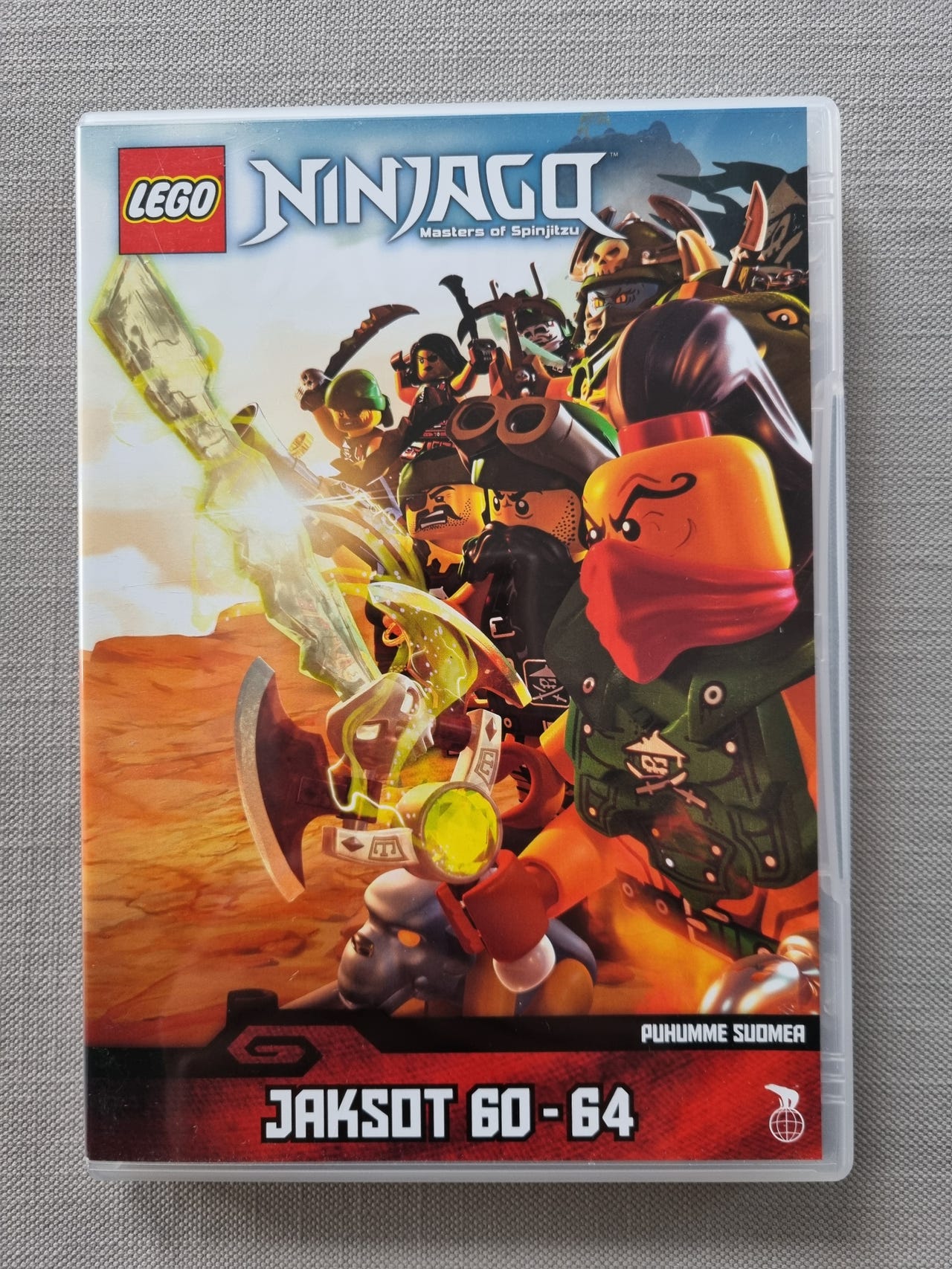 DVD Lego Ninjago 60-64