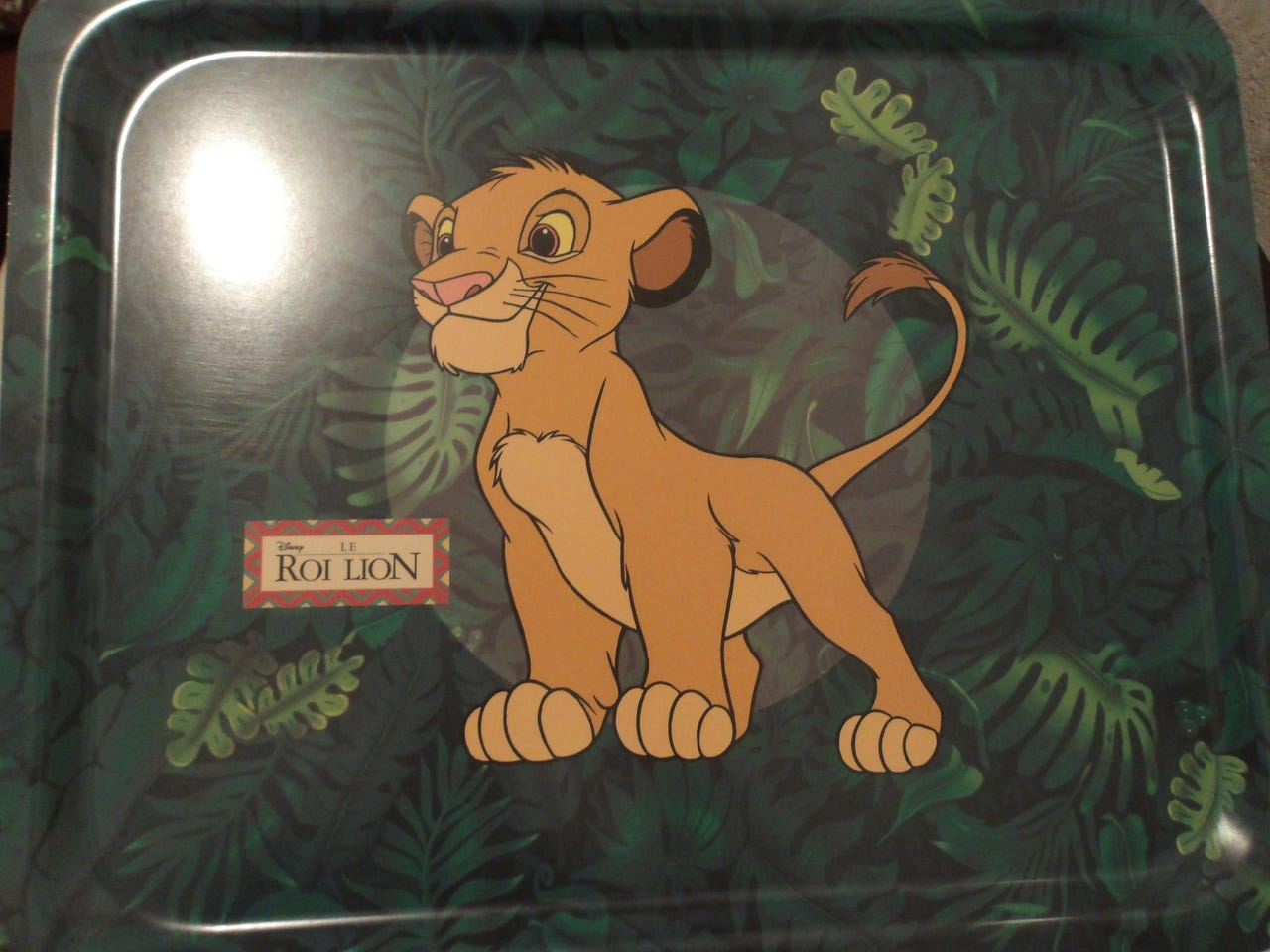 Disney Leijonakuningas Simba iso tarjotin