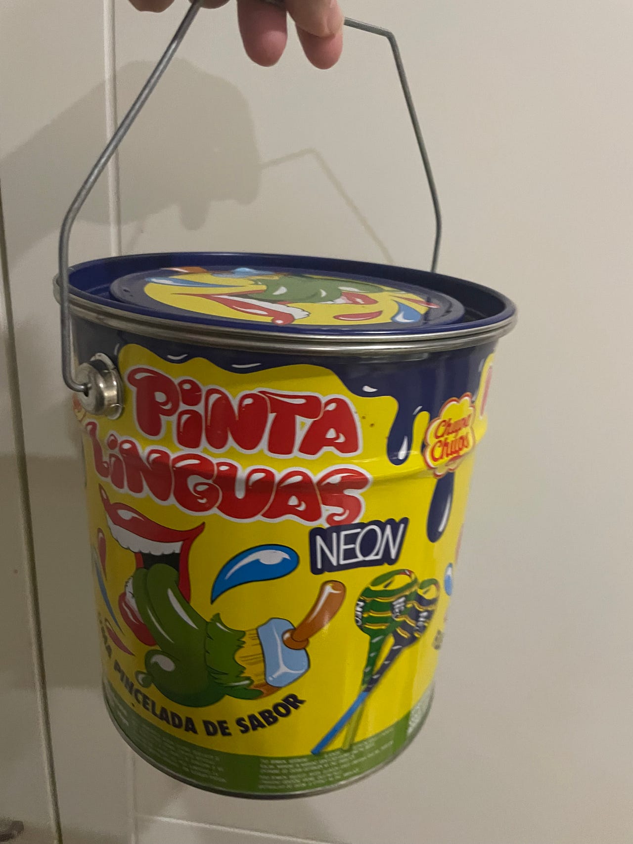 90-luvun tikkari ämpäri chupa chups ysäri