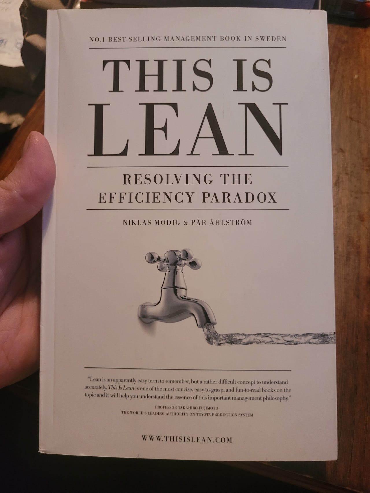 This is lean - Resolving the efficiency paradox
