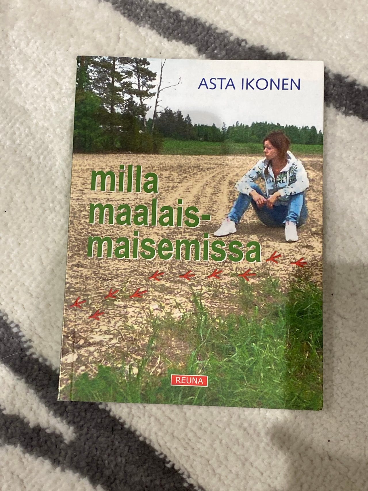 Asta Ikonen Milla maalaismaisemissa kirja