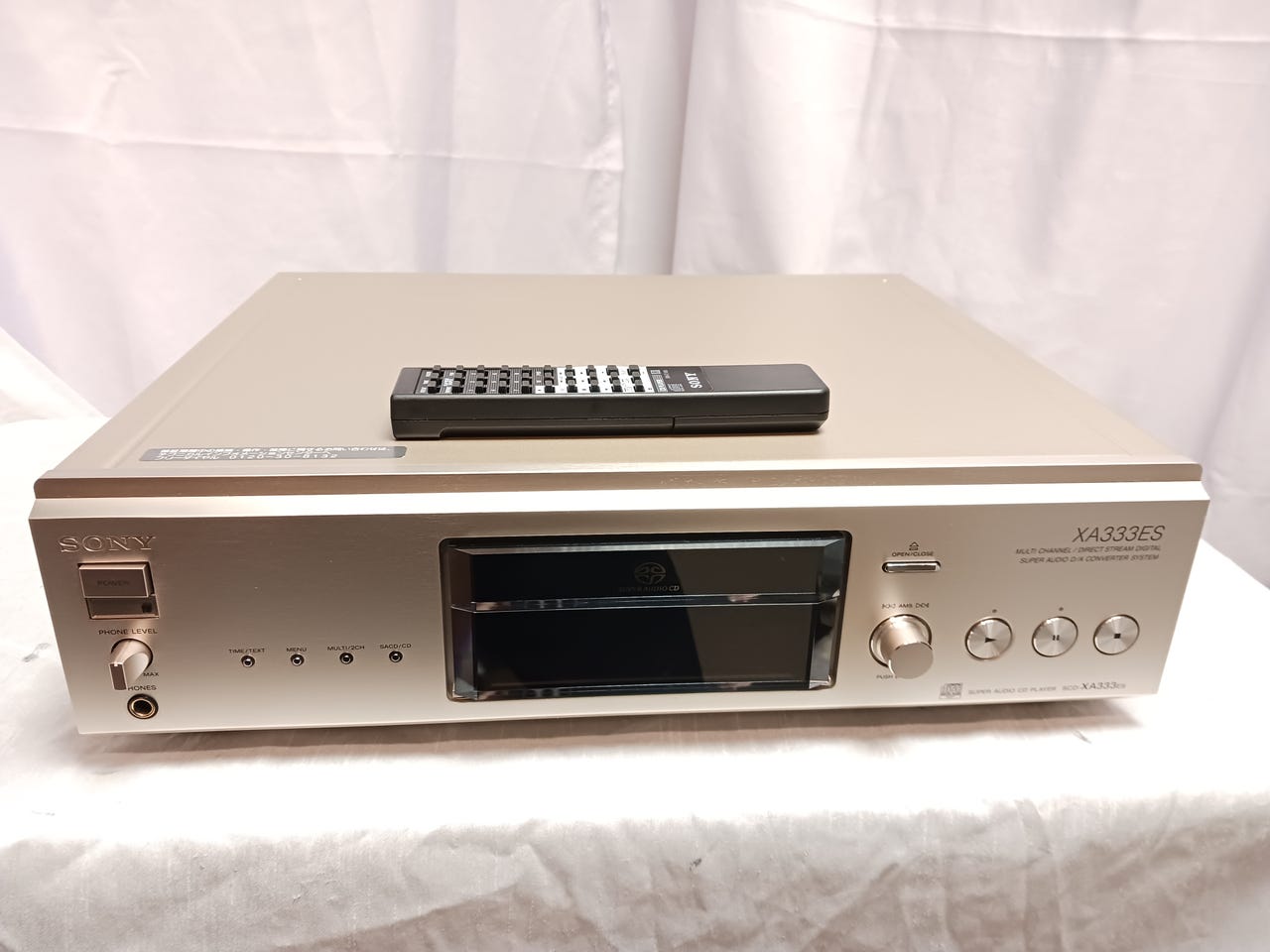 Sony SCD-XA333ES HUIPPU CD/SACD-soitin | Tori