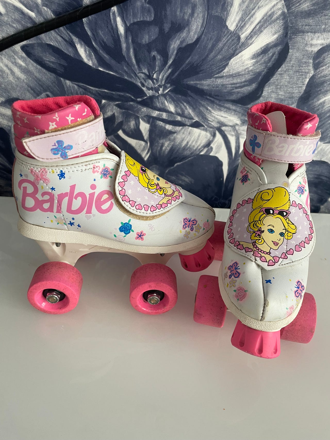 80-luvun rullaluistimet lapselle barbie mattel