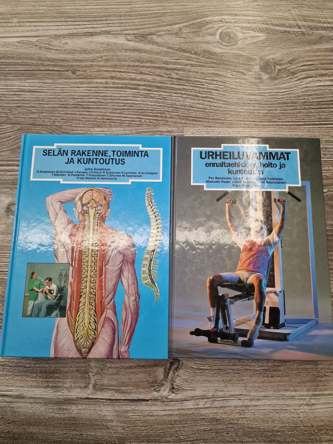 VK-Kustannus Urheiluvammat, Selän rakenne
