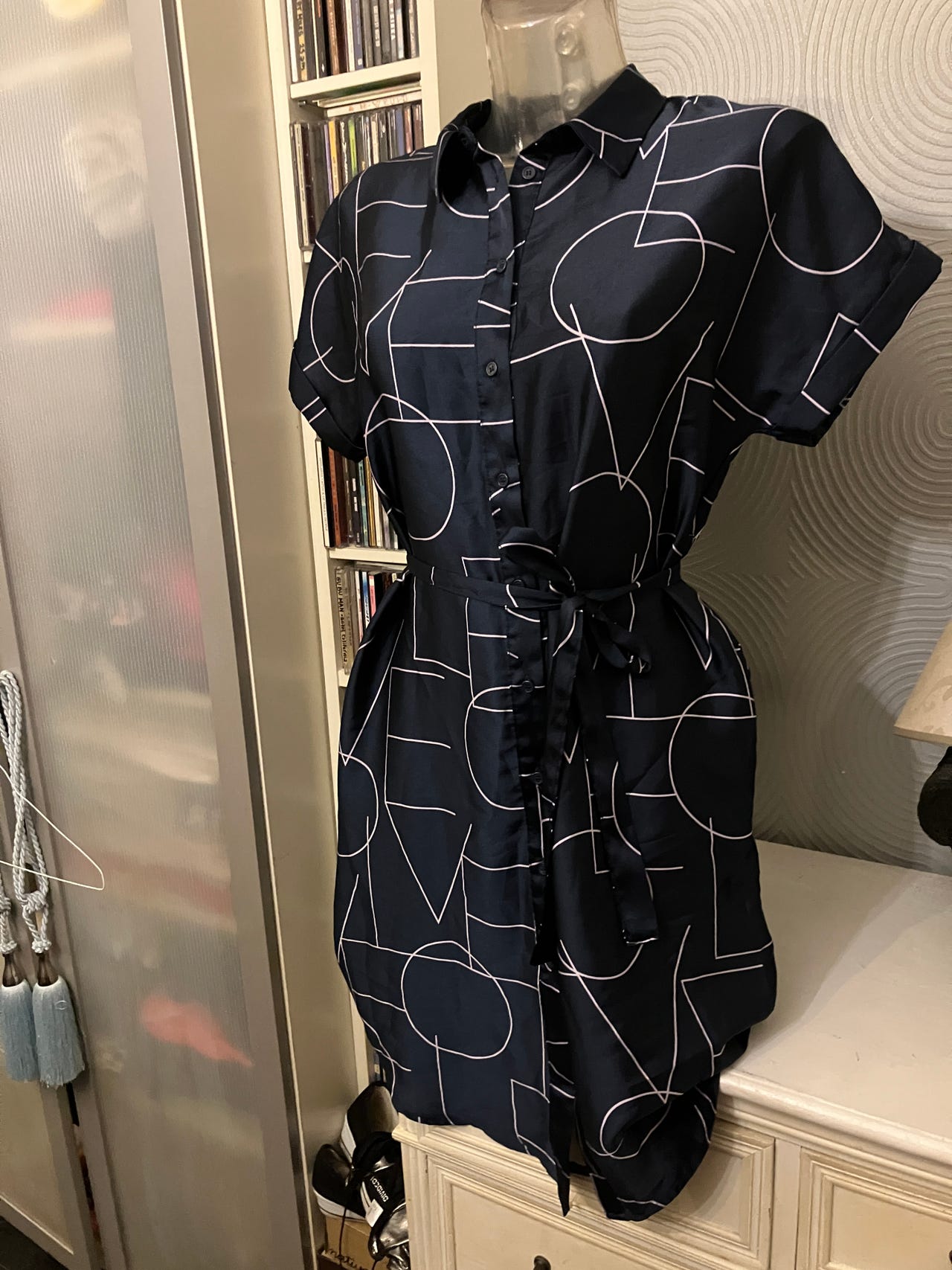 VERO MODA upea kuviomekko  S