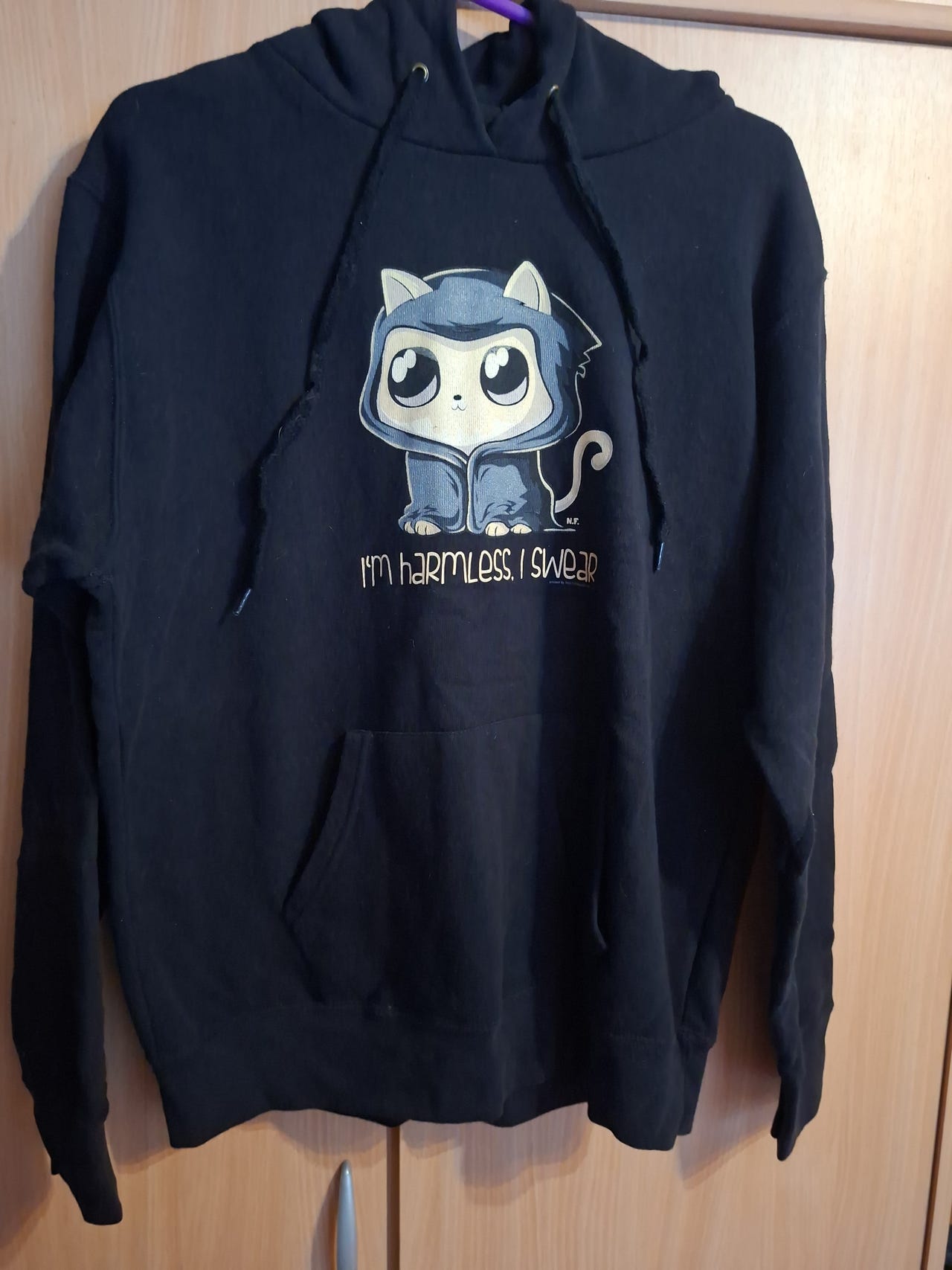Fruit of the Loom Lady Fit Classic Sweat Paita Musta XL Puuvilla