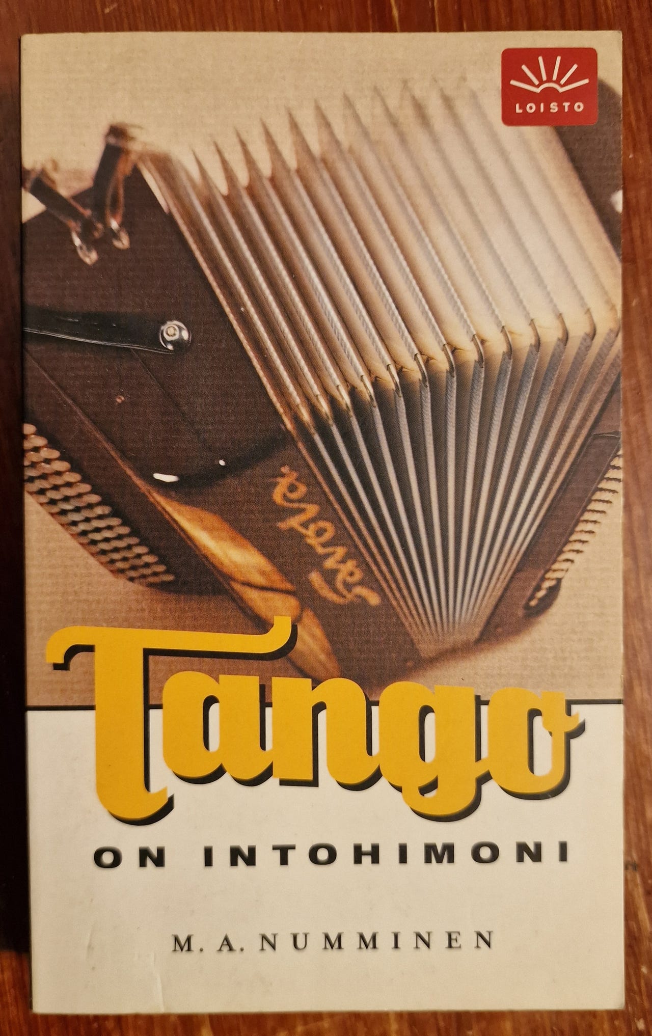 M. A. Numminen: TANGO on intohimoni