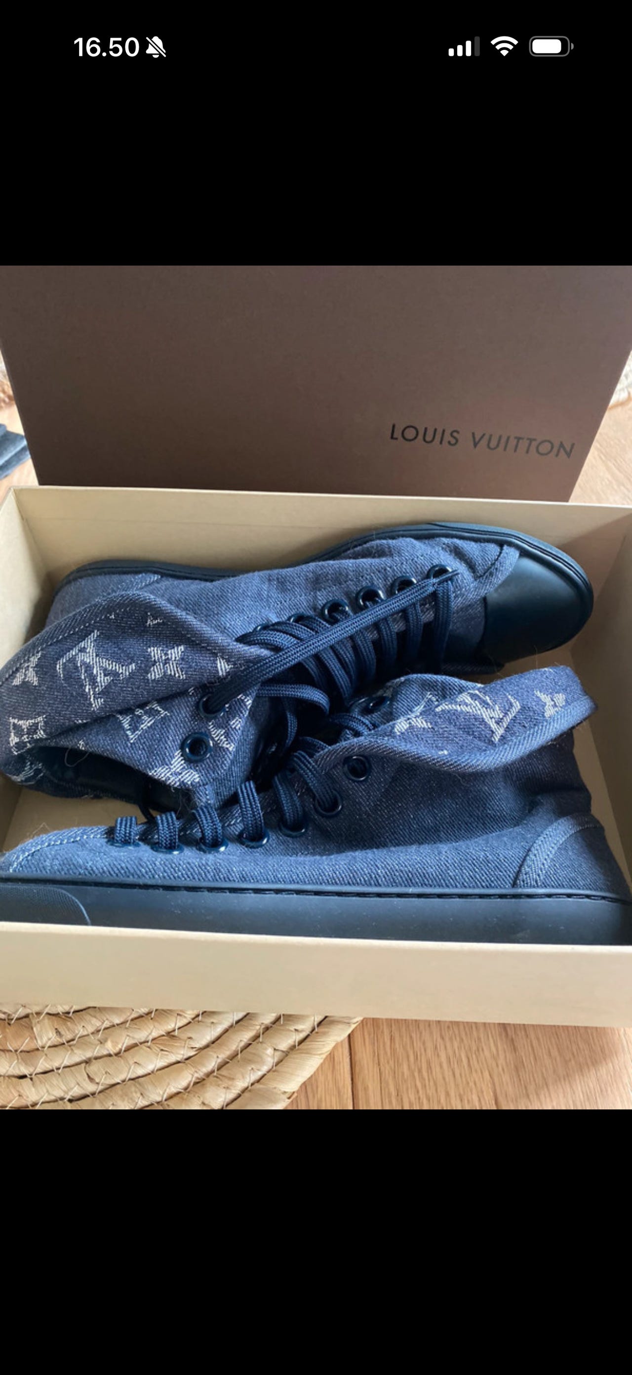 Louis Vuitton Tennarit koko 36 sininen