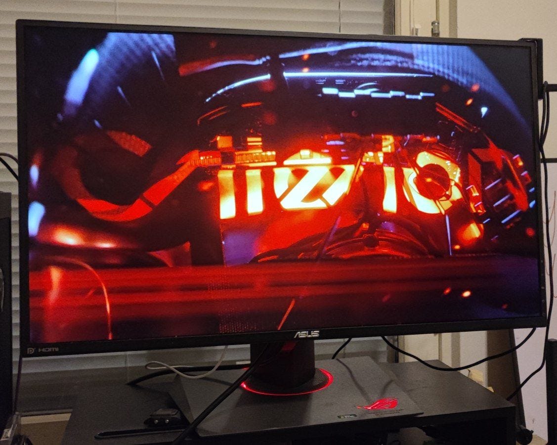 Asus ROG Swift PG27UQ 27 tuuman näyttö