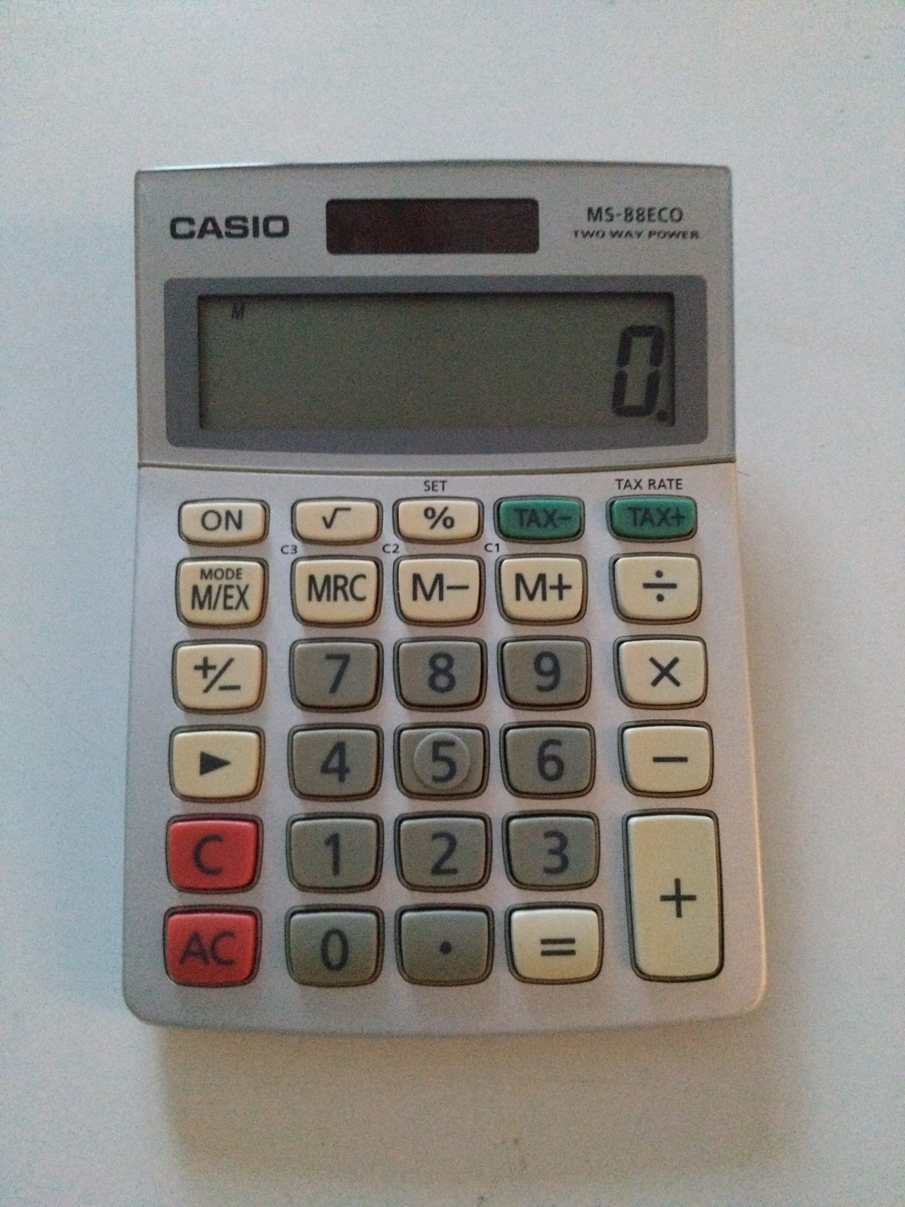 Casio MS-88ECO laskin