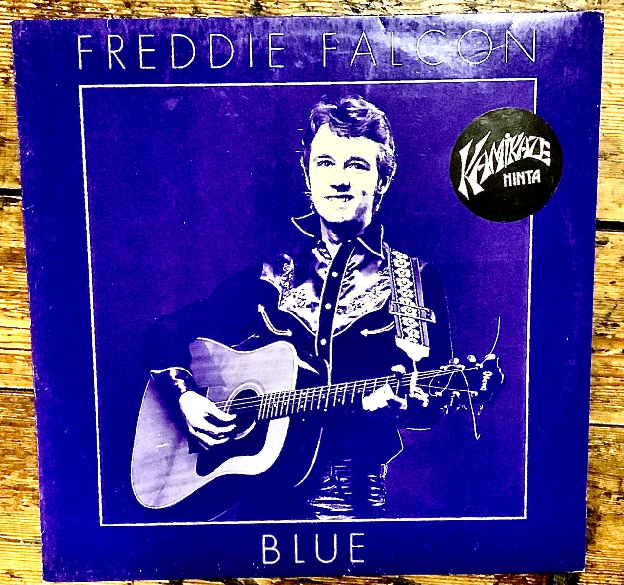 Freddie Falcon Blue LP-levy