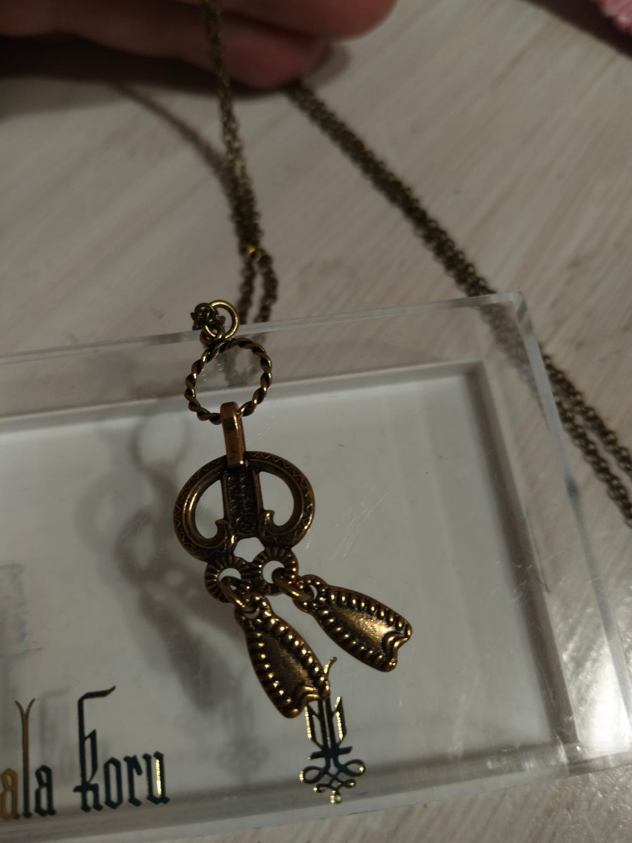 Kalevala koru, Viipurin rinkeli riipus