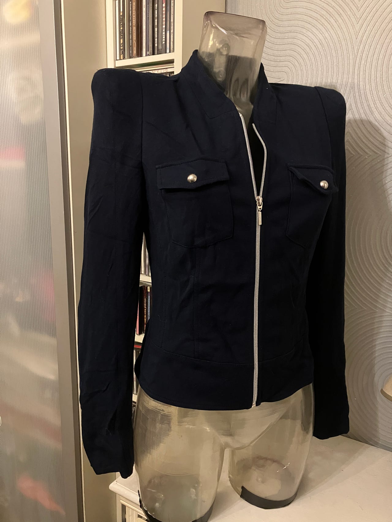 BANDOLERA upea sininen pusero  S