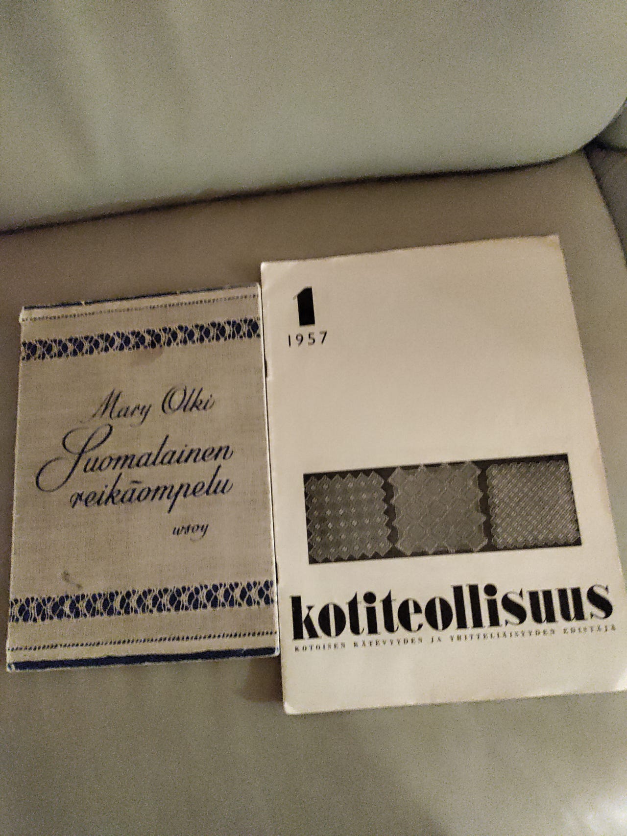 Mary Olki Reikäompelu ja Kotiteollisuus lehti