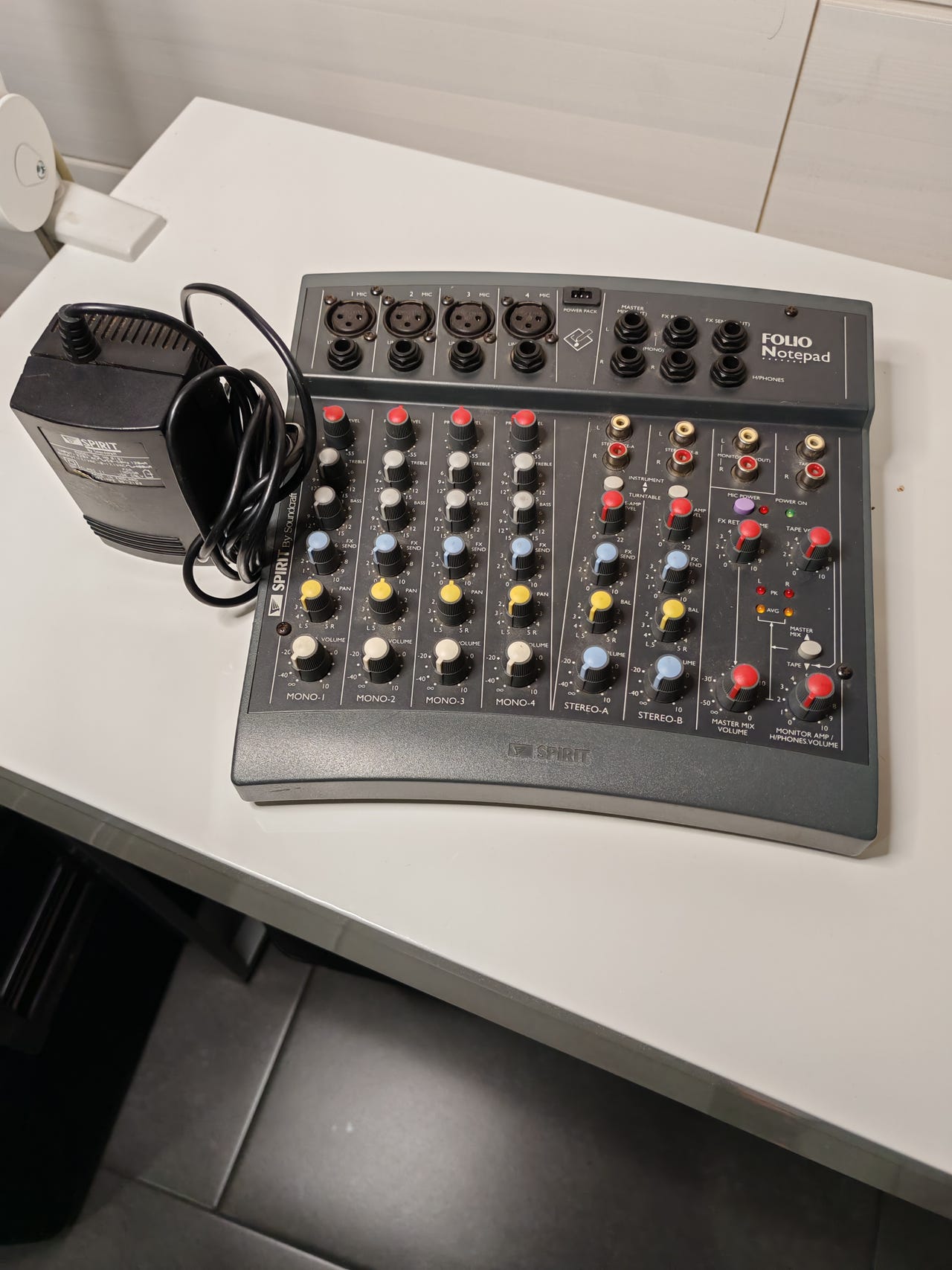 soundcraft spirit FOLIO Notepad 良品 フォノイコ FOLIO Notepad SPIRIT by soundcraft | Tori