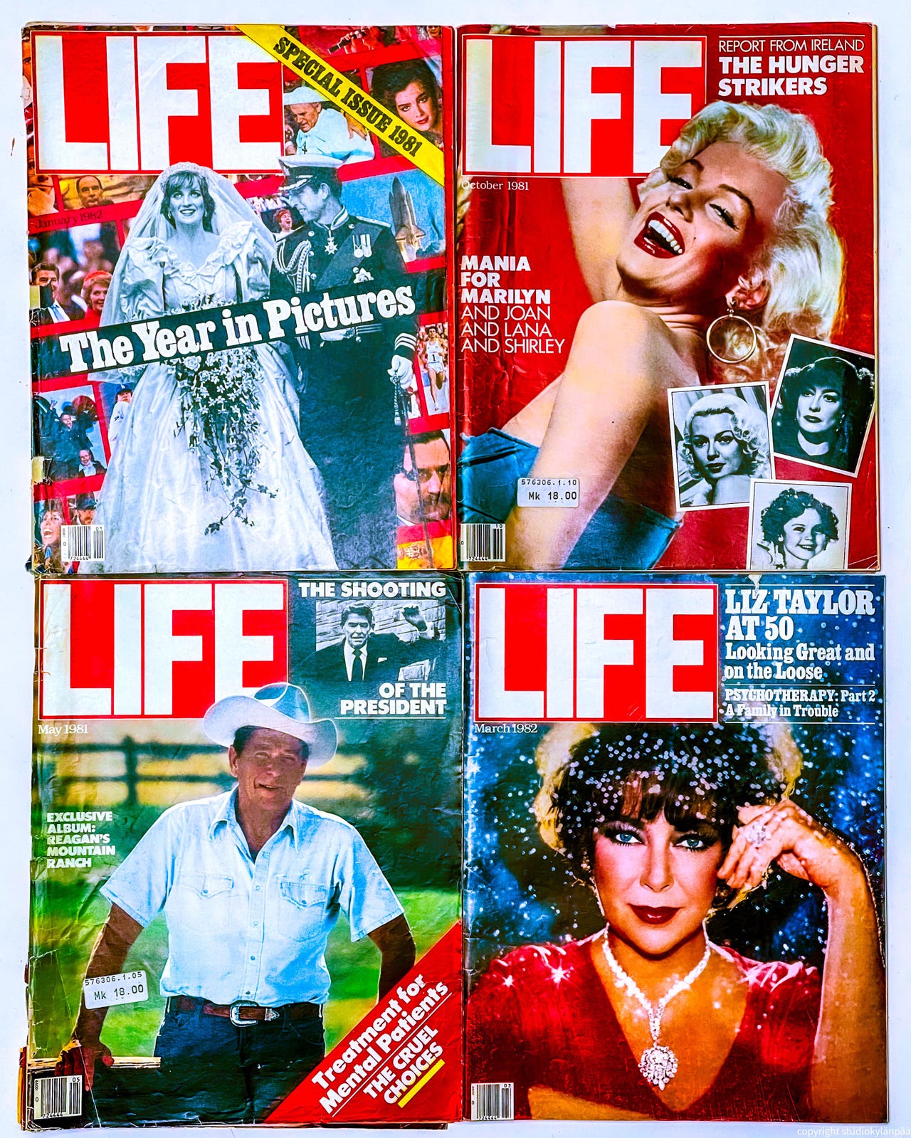 LIFE lehtiä 80-luvulta