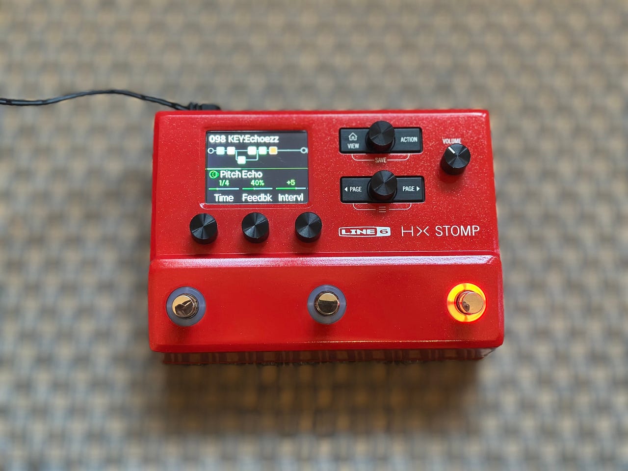 Line6 HX Stomp Red limited edition | Tori