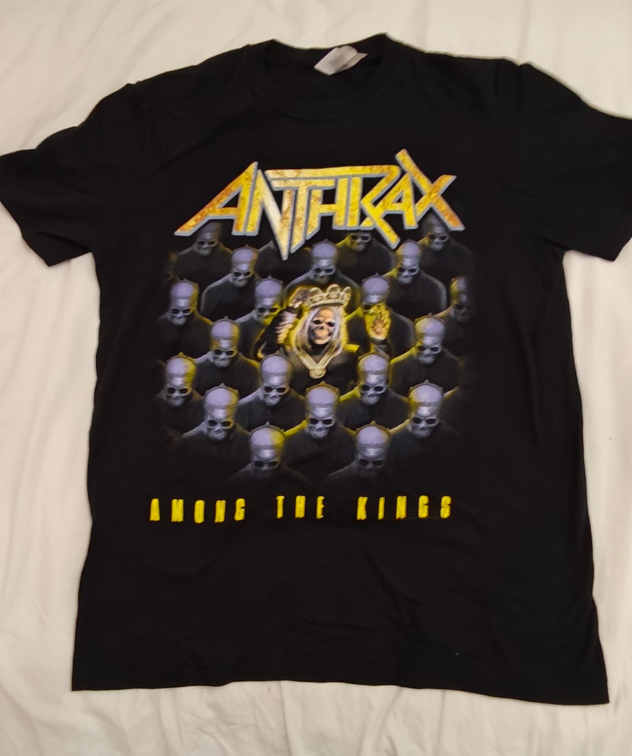 Anthrax kiertuepaita v. 2017 koko M