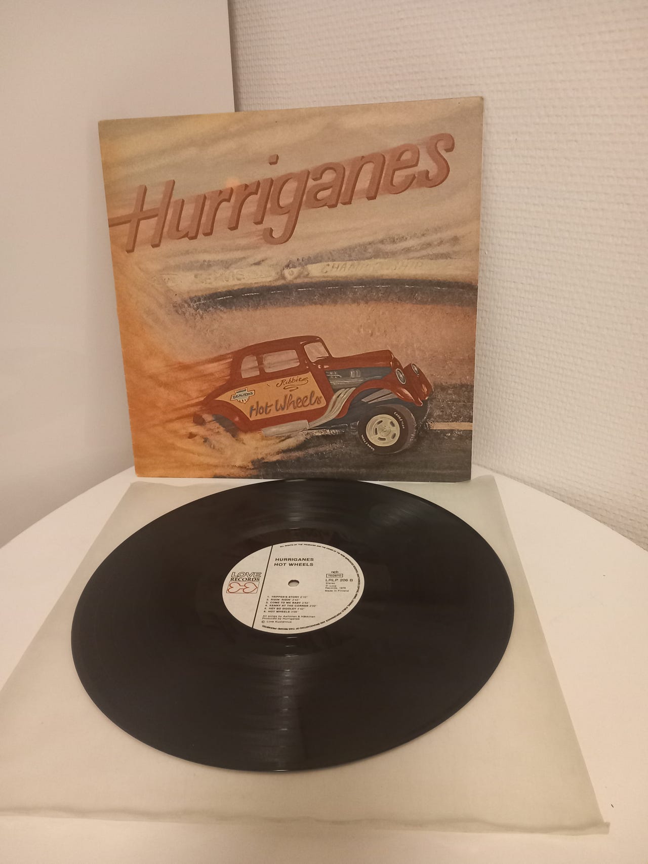 Hurriganes : Hot Wheels Vinyylilevy.