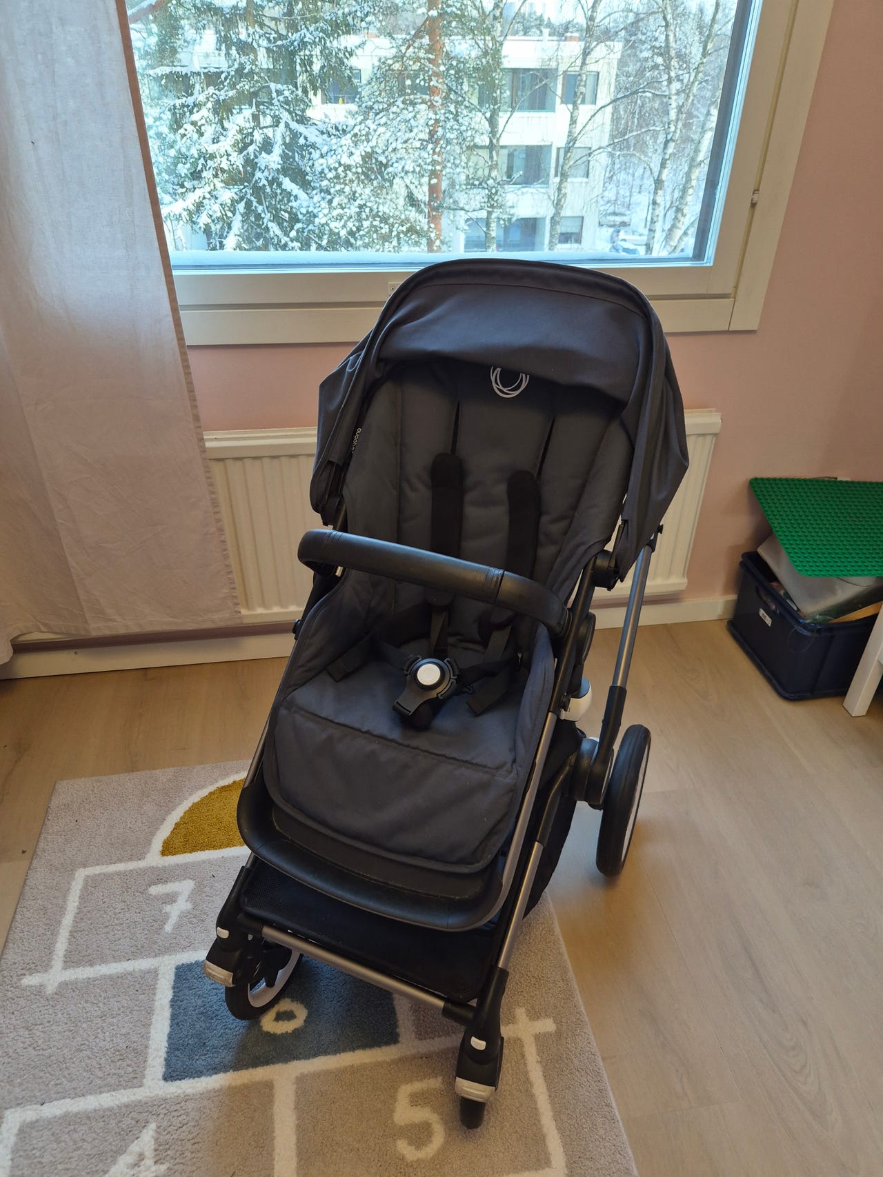 Bugaboo fox 3 + kaukaloadapteri + mukiteline + hyttysverkko | Tori
