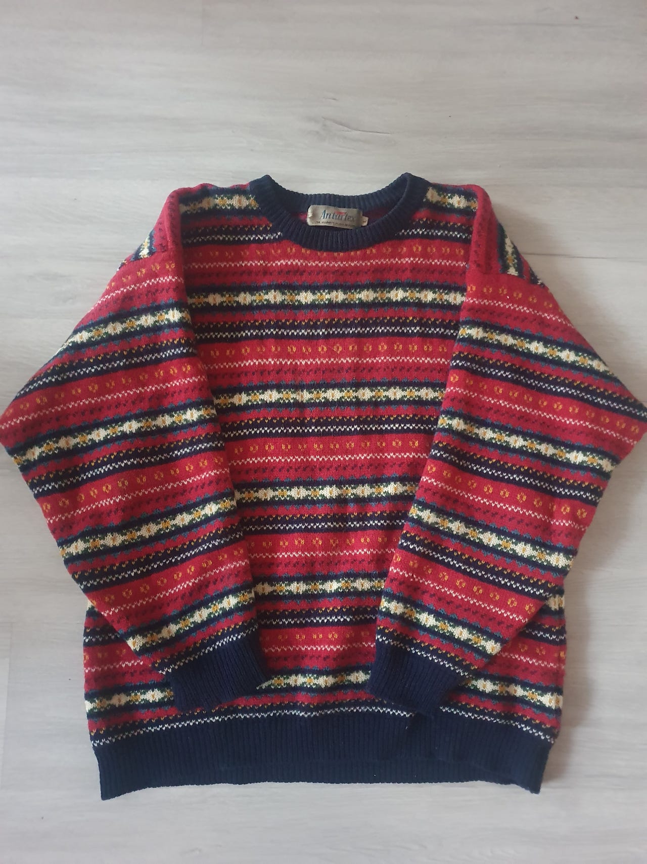 Antartex vintage 100% villapaita