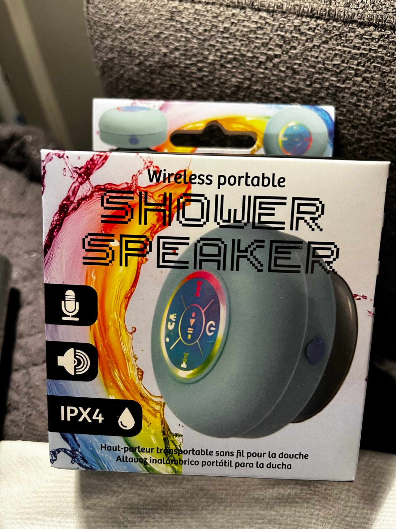 Suihkukaiutin - UUSi - witeless portable shower speaker