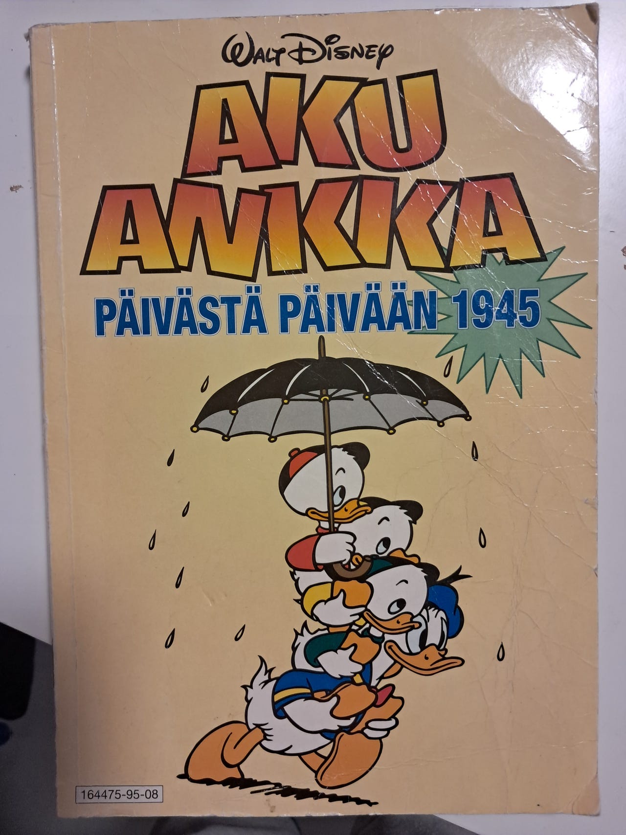 Aku Ankka Päivästä Päivään 1945 sarjakuva