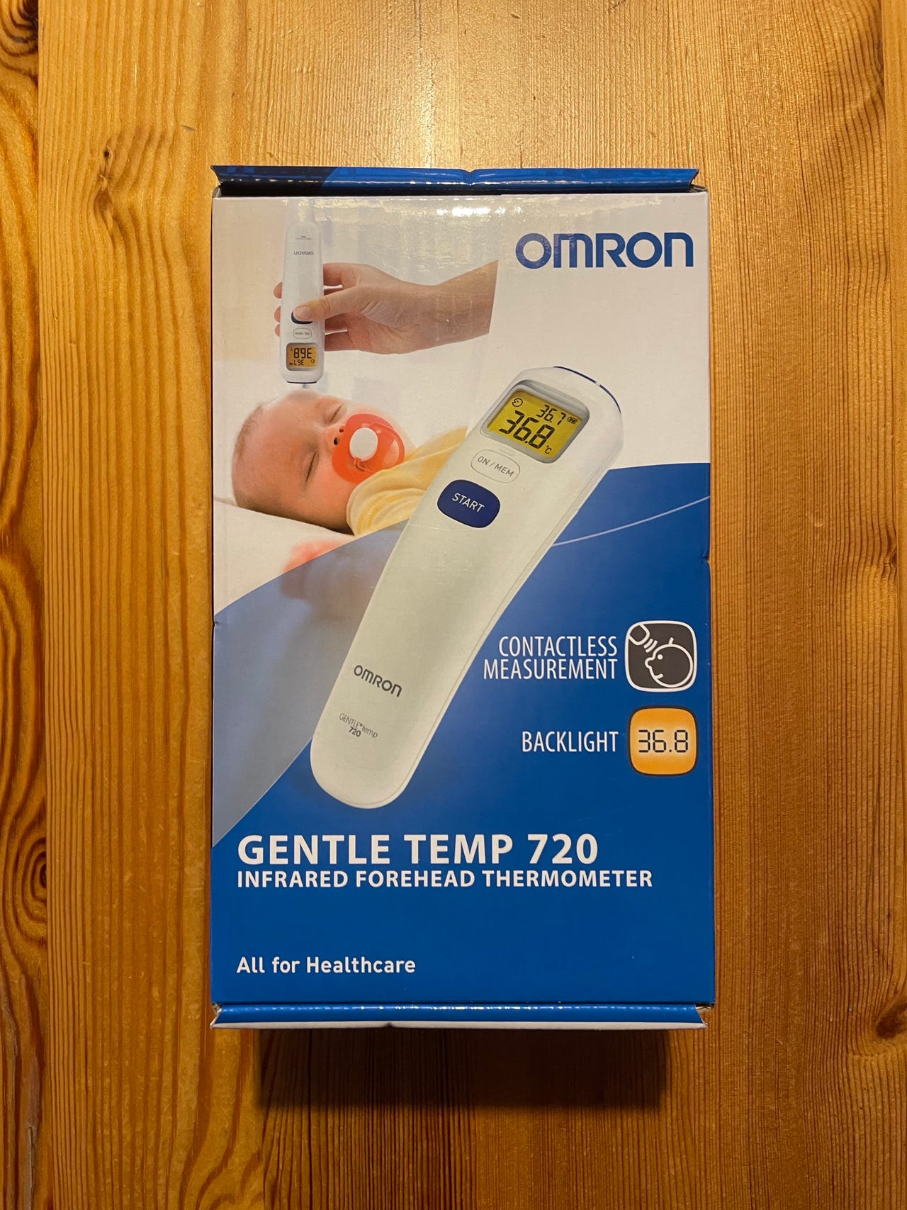 Omron Gentle Temp 720 otsakuumemittari