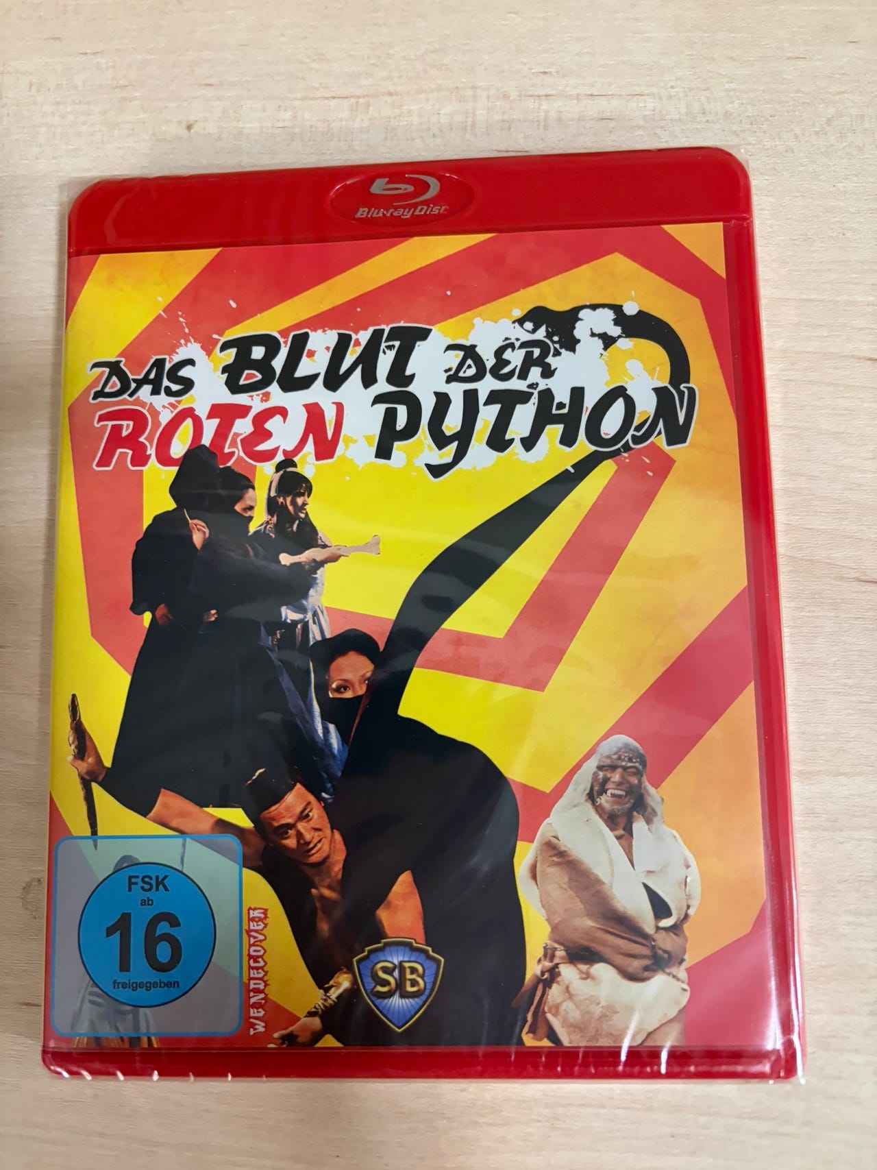 Das Blut der roten Python aka Battle Wizard (1977) bluray