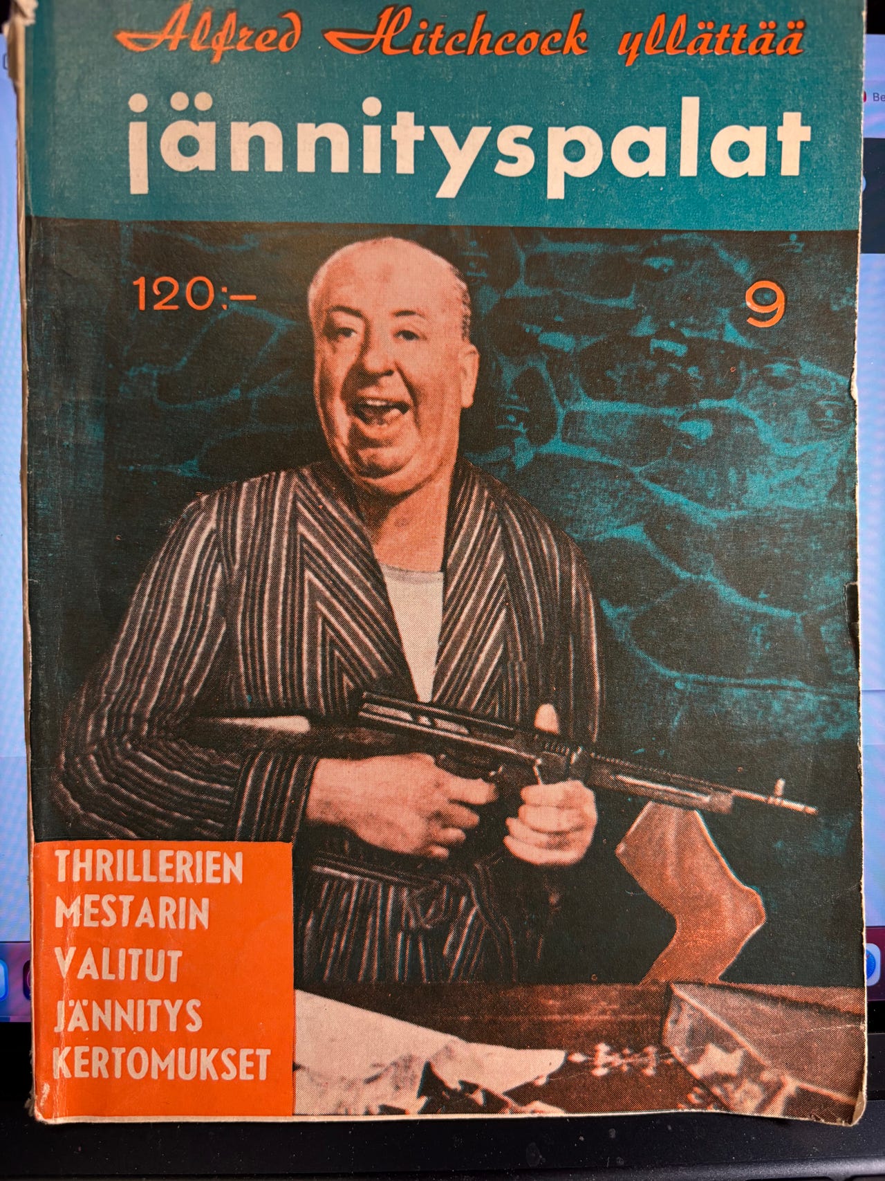 Alfred Hitchcock jännityspalat lehti nro 9 / 1960