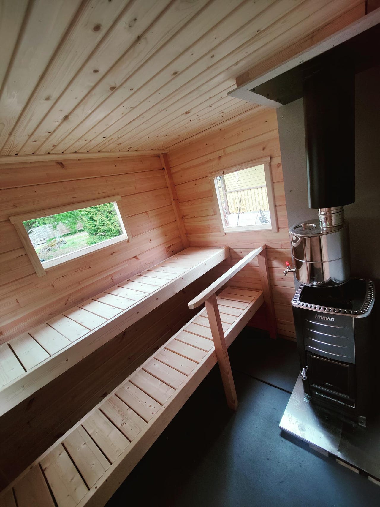 kärri sauna , sauna, saunavaunu, siirrettävä sauna , kärrysauna