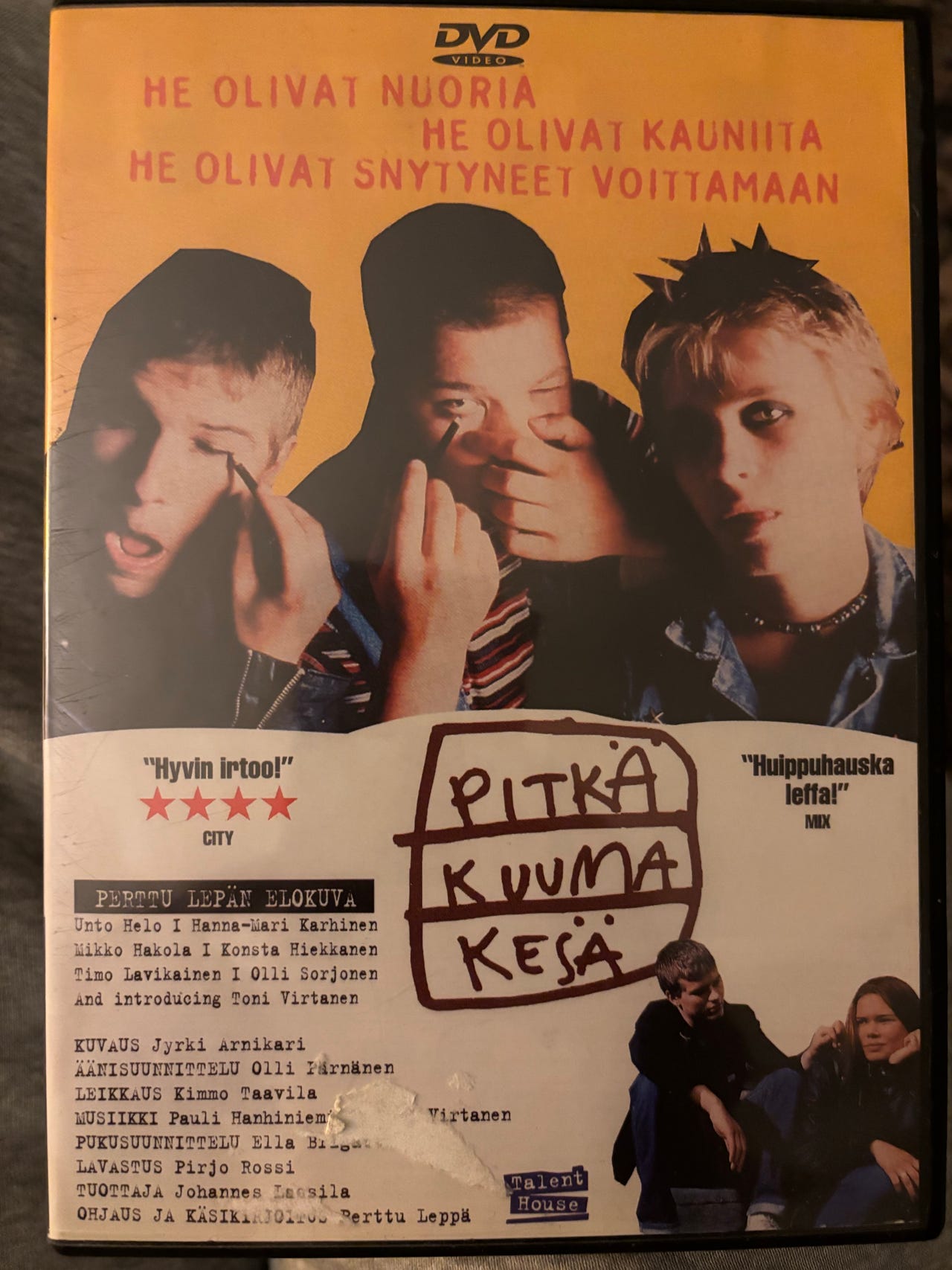 Pitkä Kuuma Kesä DVD