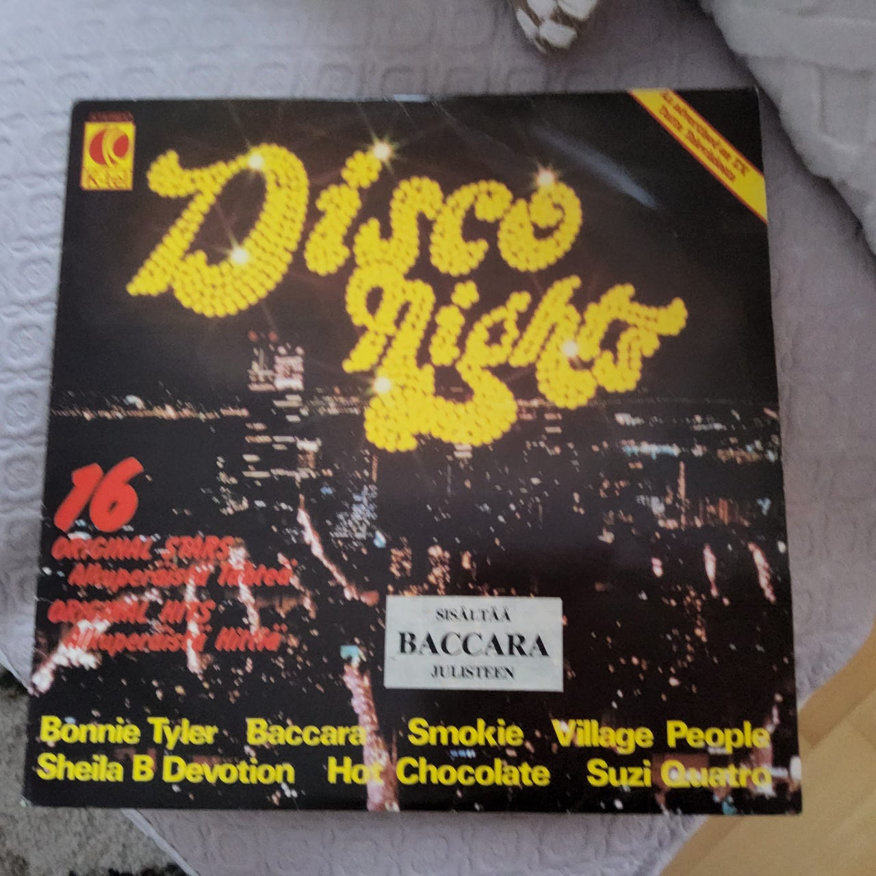 LP-levy Disco Nights.