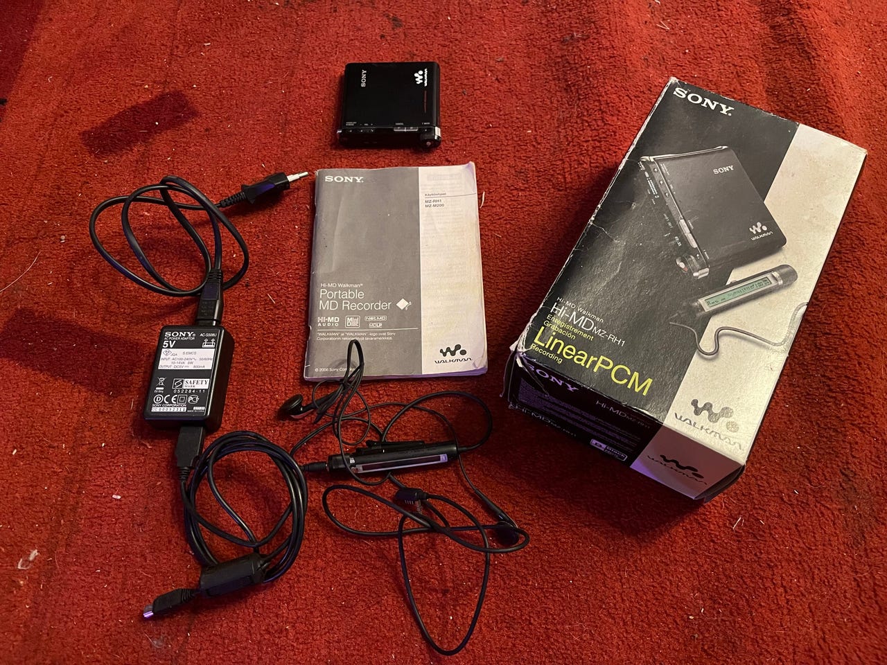 Sony Walkman MZ-RH1 Portable MD Recorder | Tori