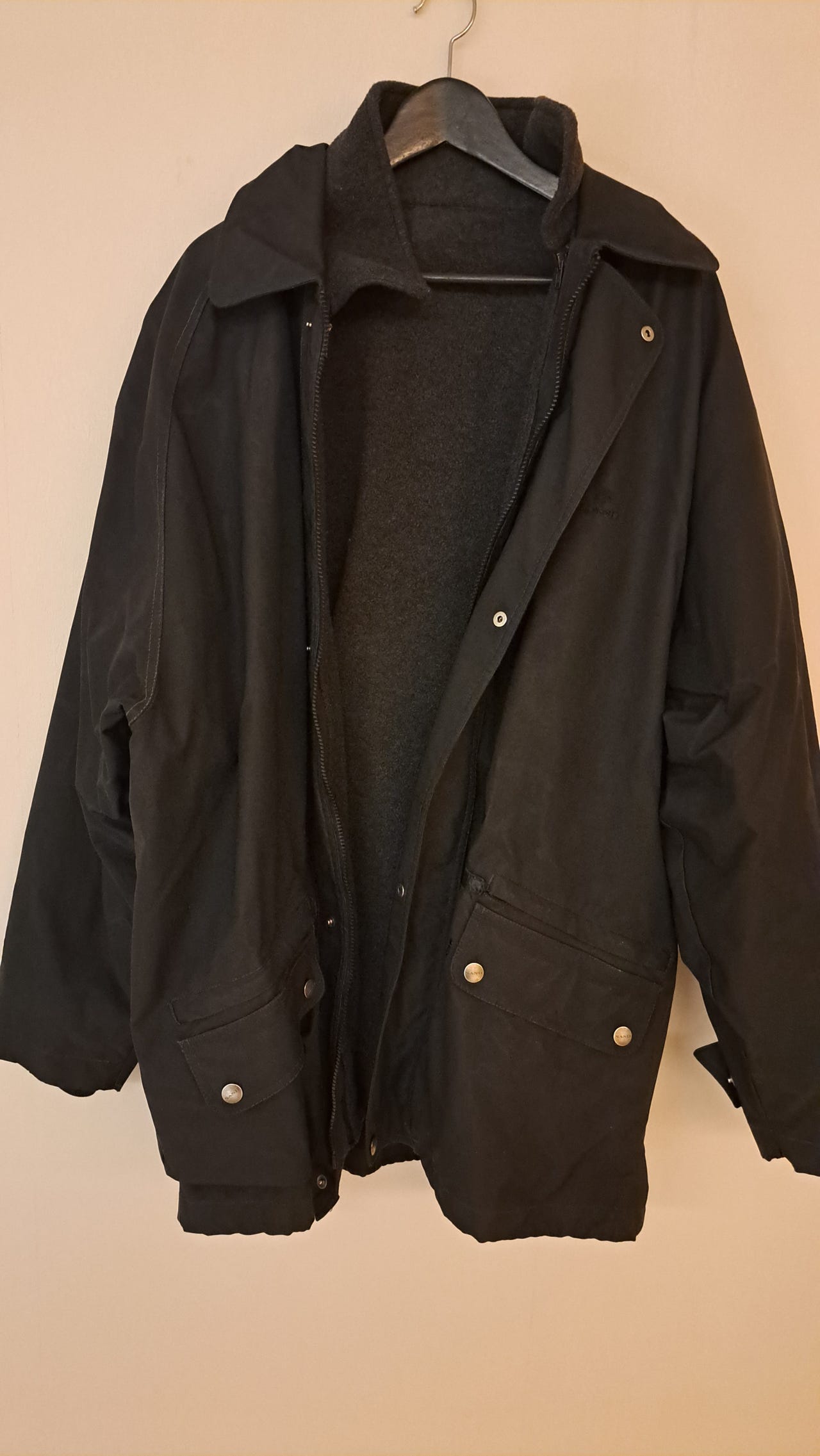 Miesten talvitakki ja fleece