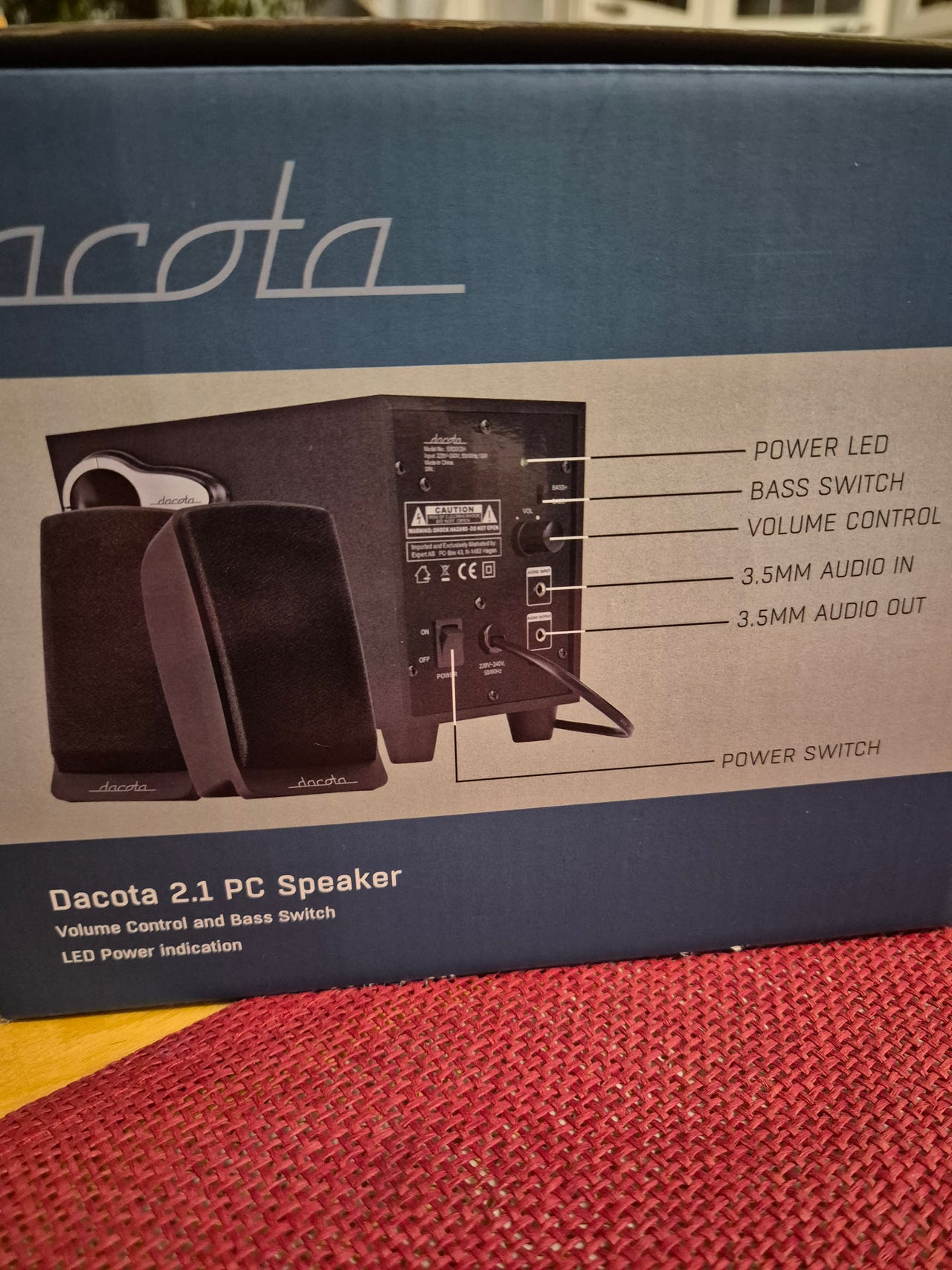 Dacota 2.1 PC-kaiuttimet