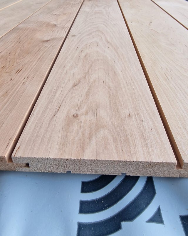 EDULLINEN Saunapaneeli Leppä 15×120 STS B (2,79 €/m)