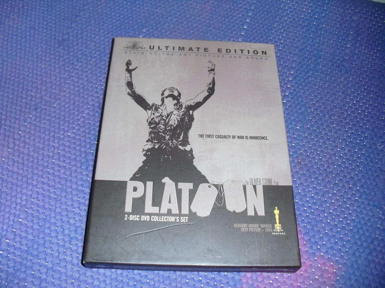 PLATOON (Charlie Sheen) DVD, ULTIMATE EDITION