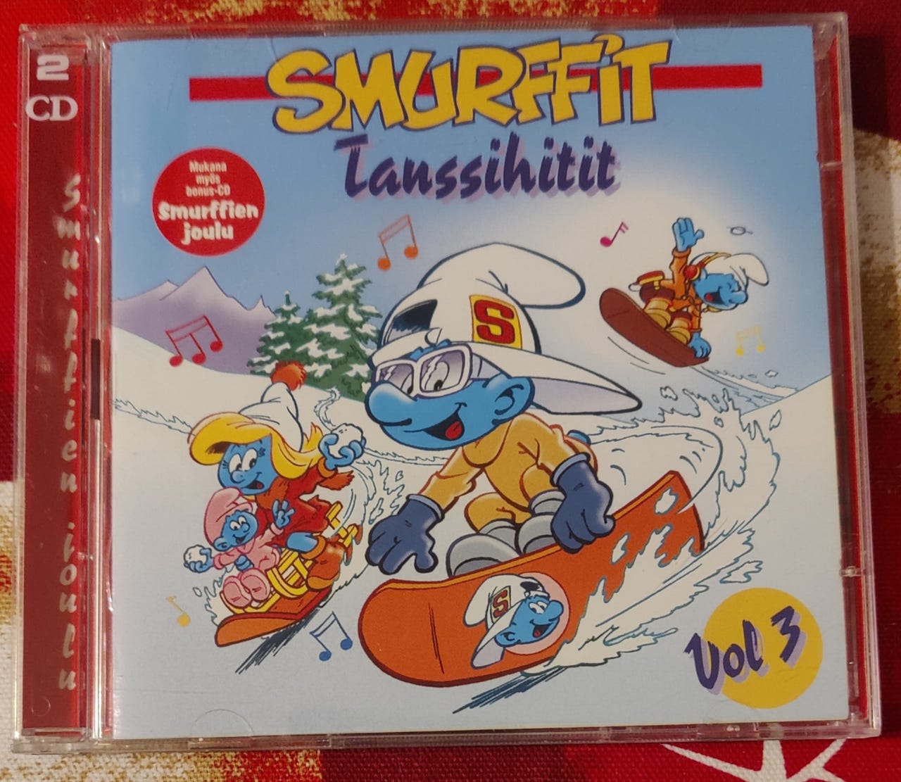 Tupla CD Smurffit: Tanssihitit Vol. 3