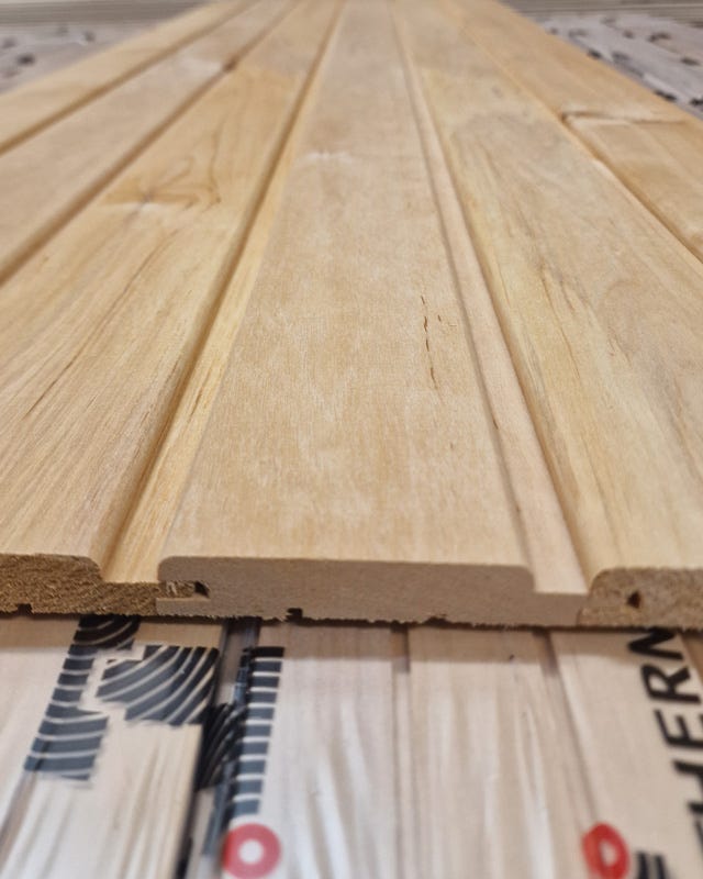 Saunapaneeli Thermory Leppä 15x120 STP B 2,49 €/m