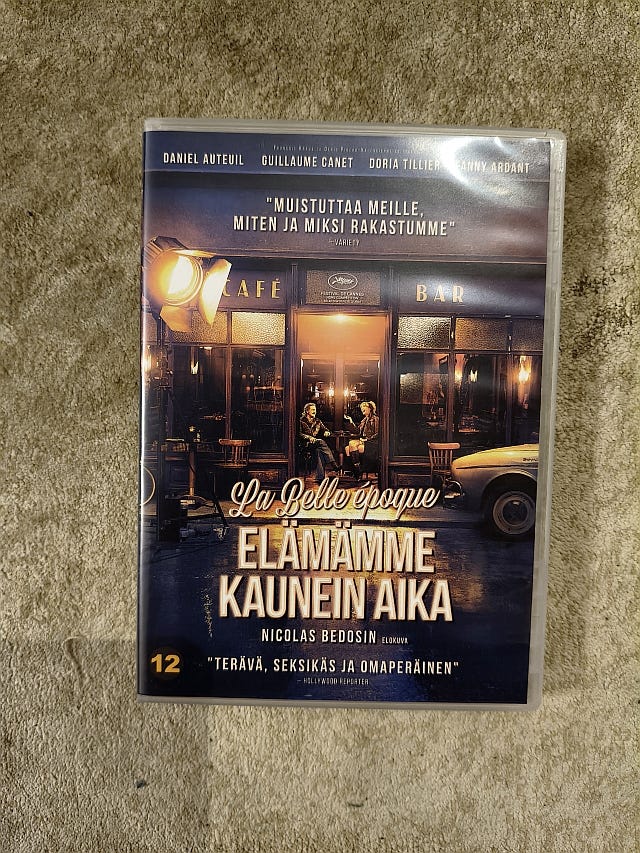 La Belle Époque - Elämämme kaunein aika (DVD)