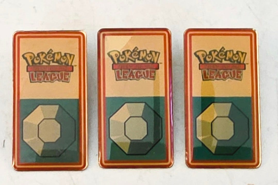 Pokemon Nintendo pinssit 3kpl